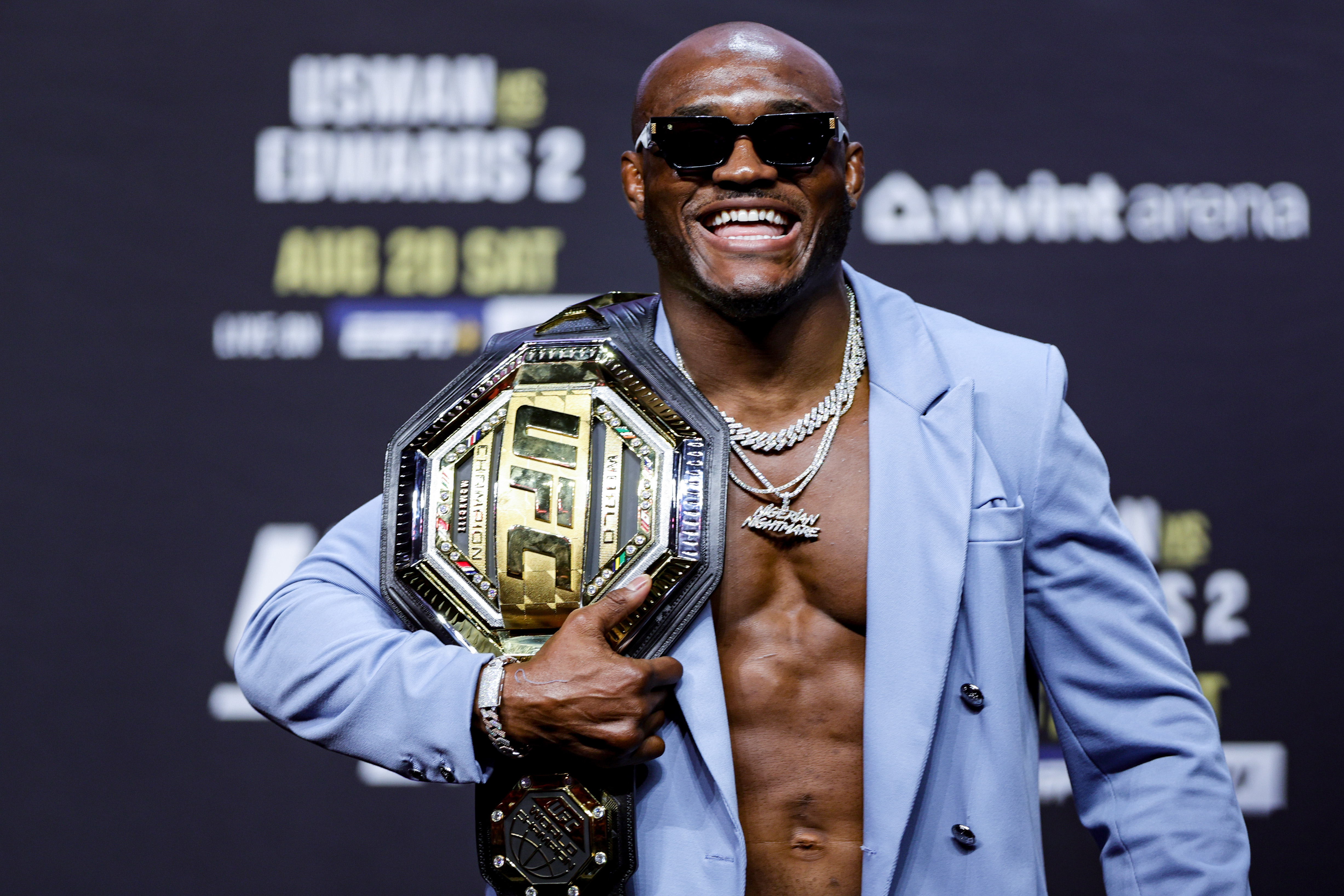 Kamaru Usman is favored in his rematch with Leon Edwards in the UFC 278 main event 