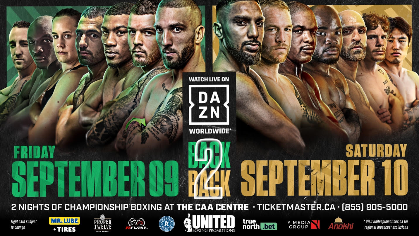 DAZN have signed a deal with Canadian boxing promoter UBP