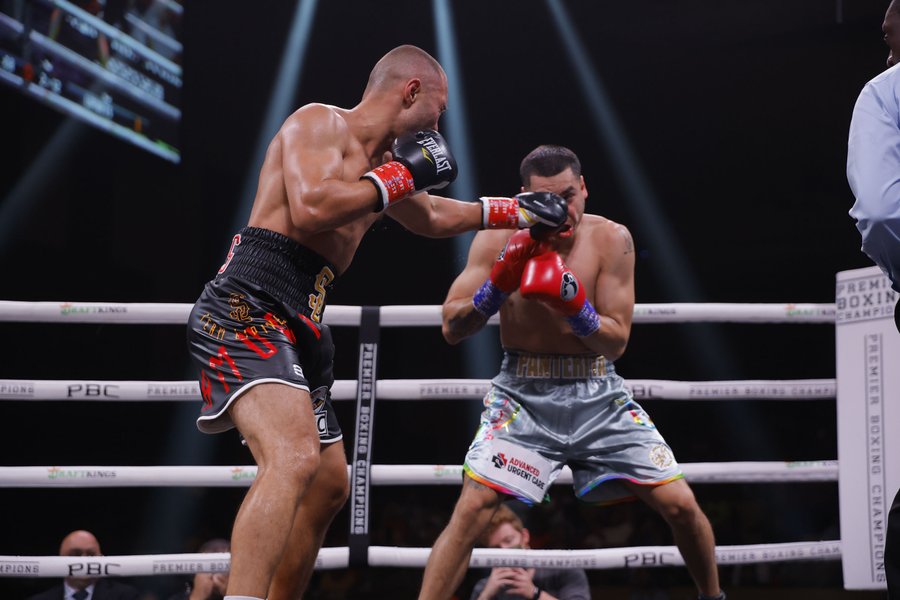 Sergey Lipinets smashes Omar Figueroa Jr on the way to a TKO victory