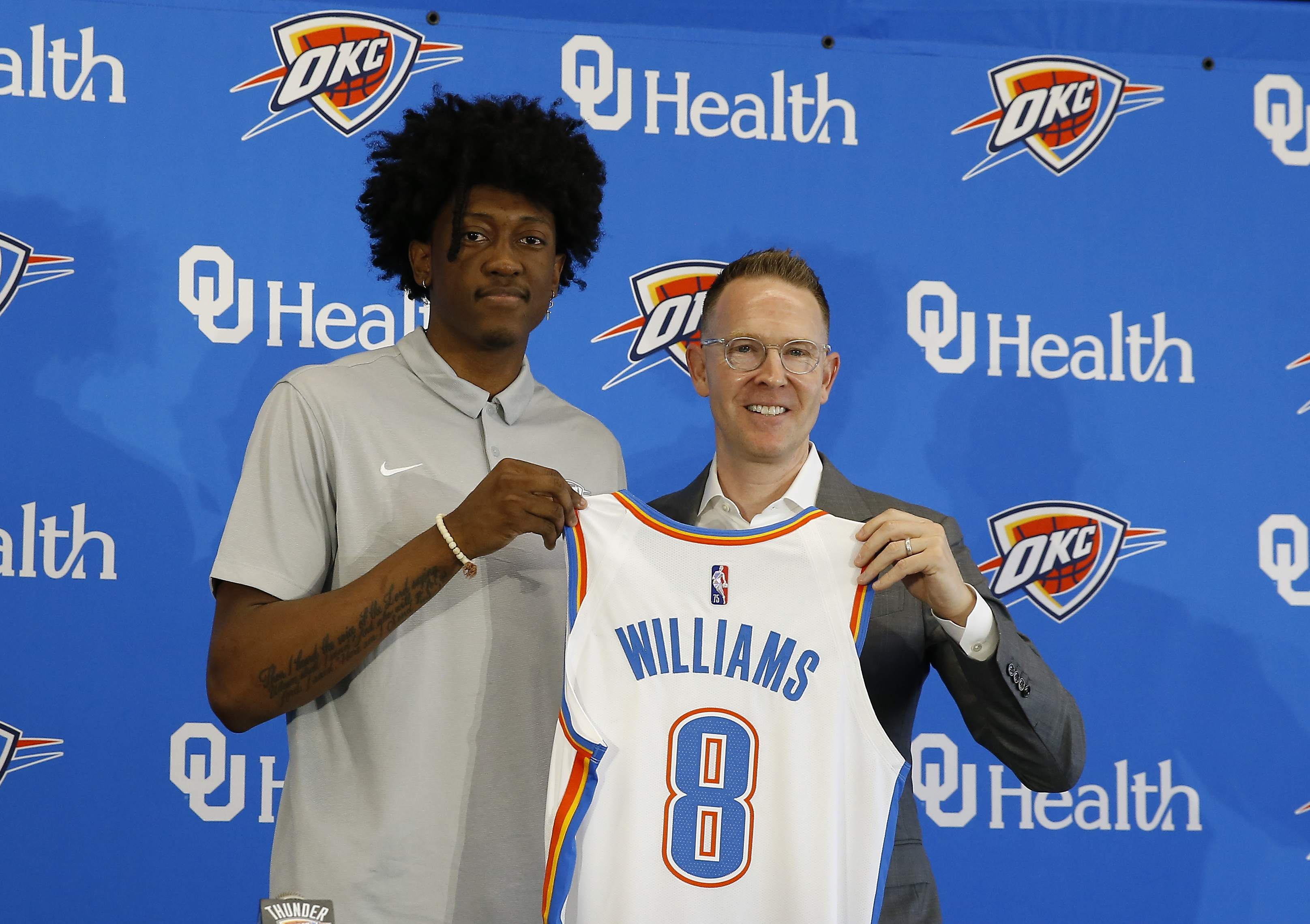 NBA: Oklahoma City Thunder-Press Conference
