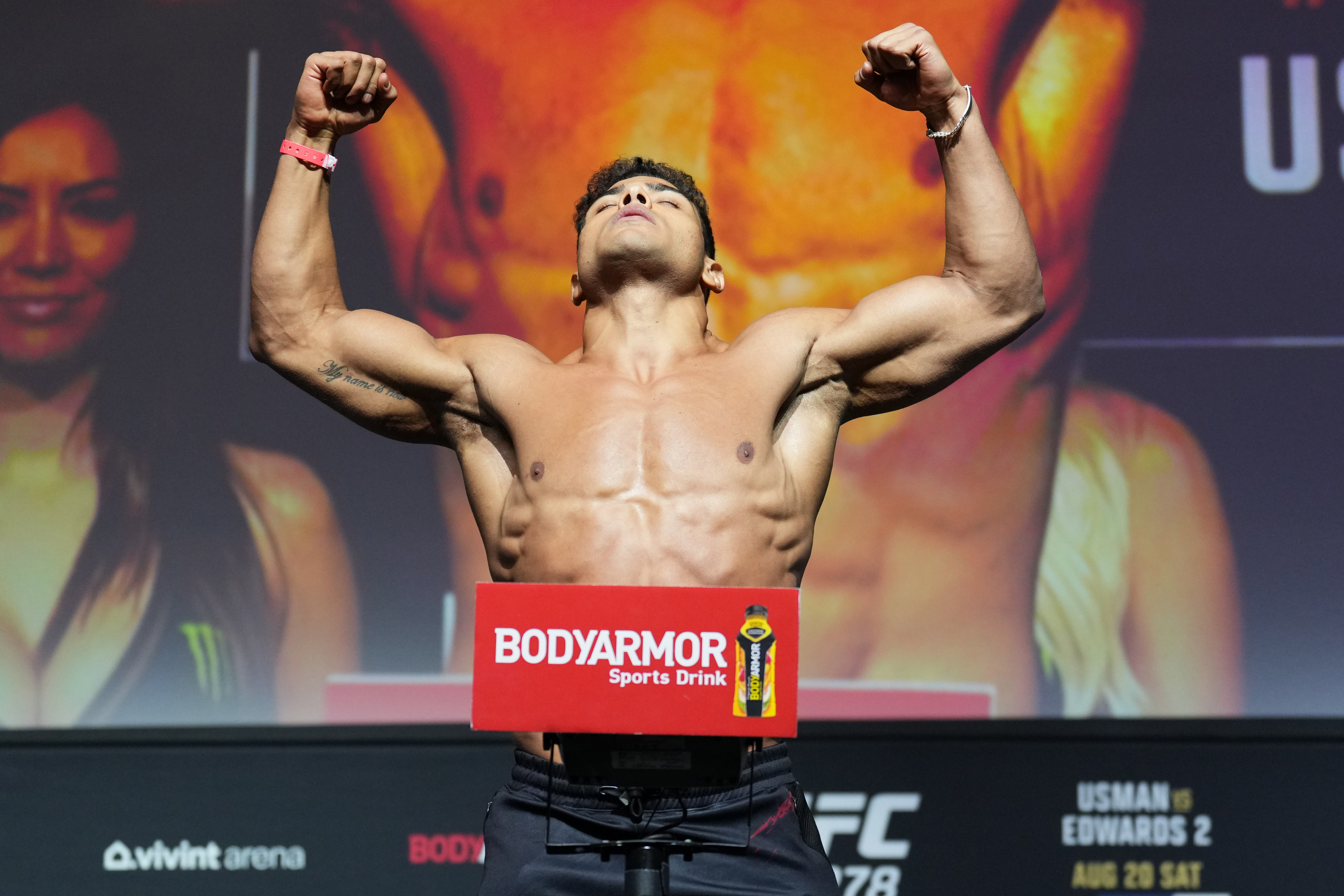 UFC 278 Ceremonial Weigh-in