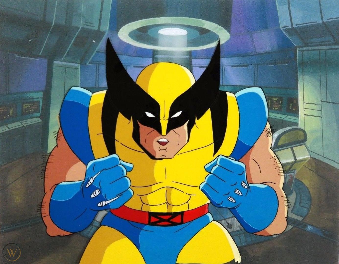 Wolverine going “errrrrr” in the X-Men 90s cartoon