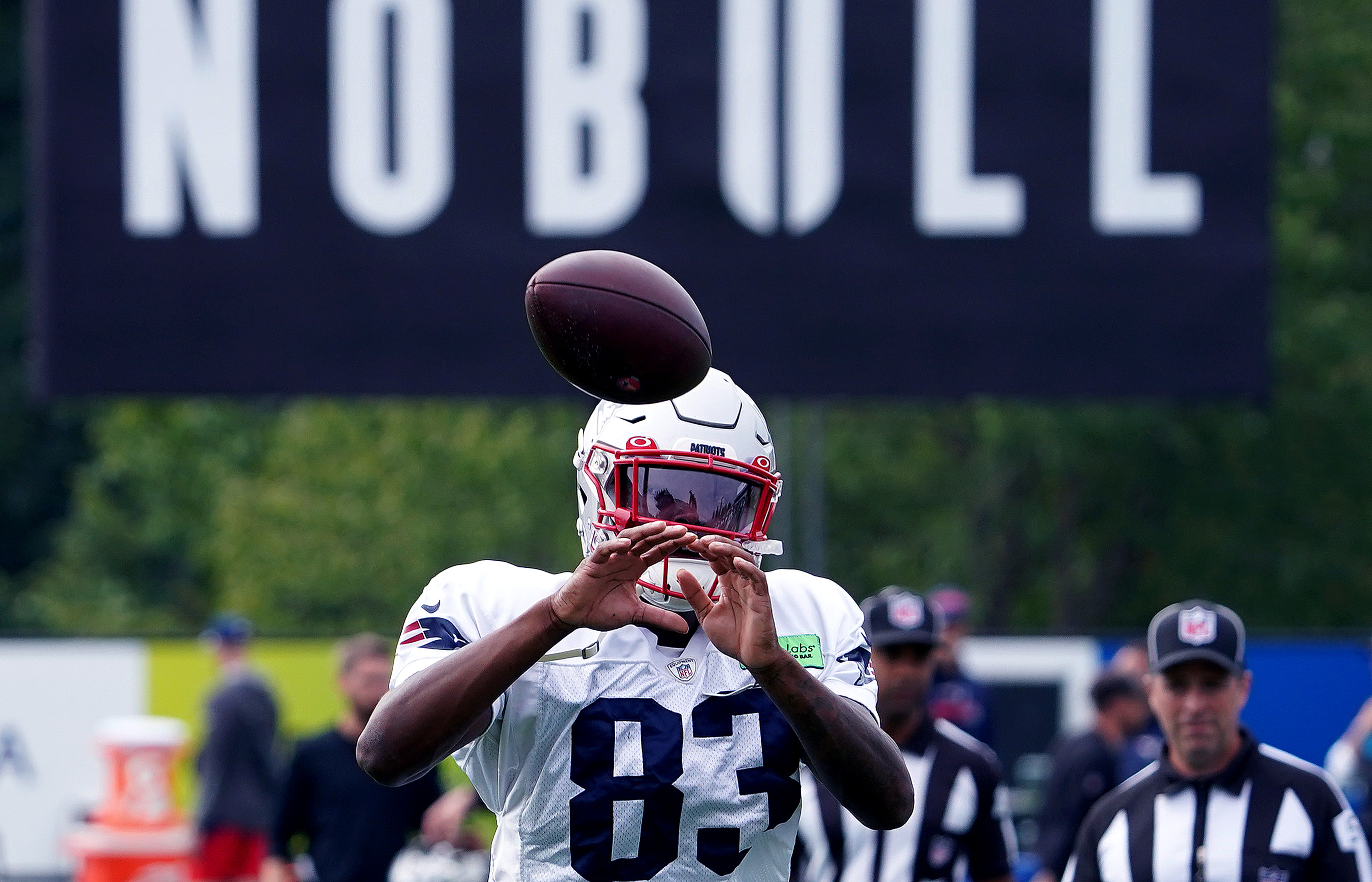 New England Patriots Joint Practice With Carolina Panthers