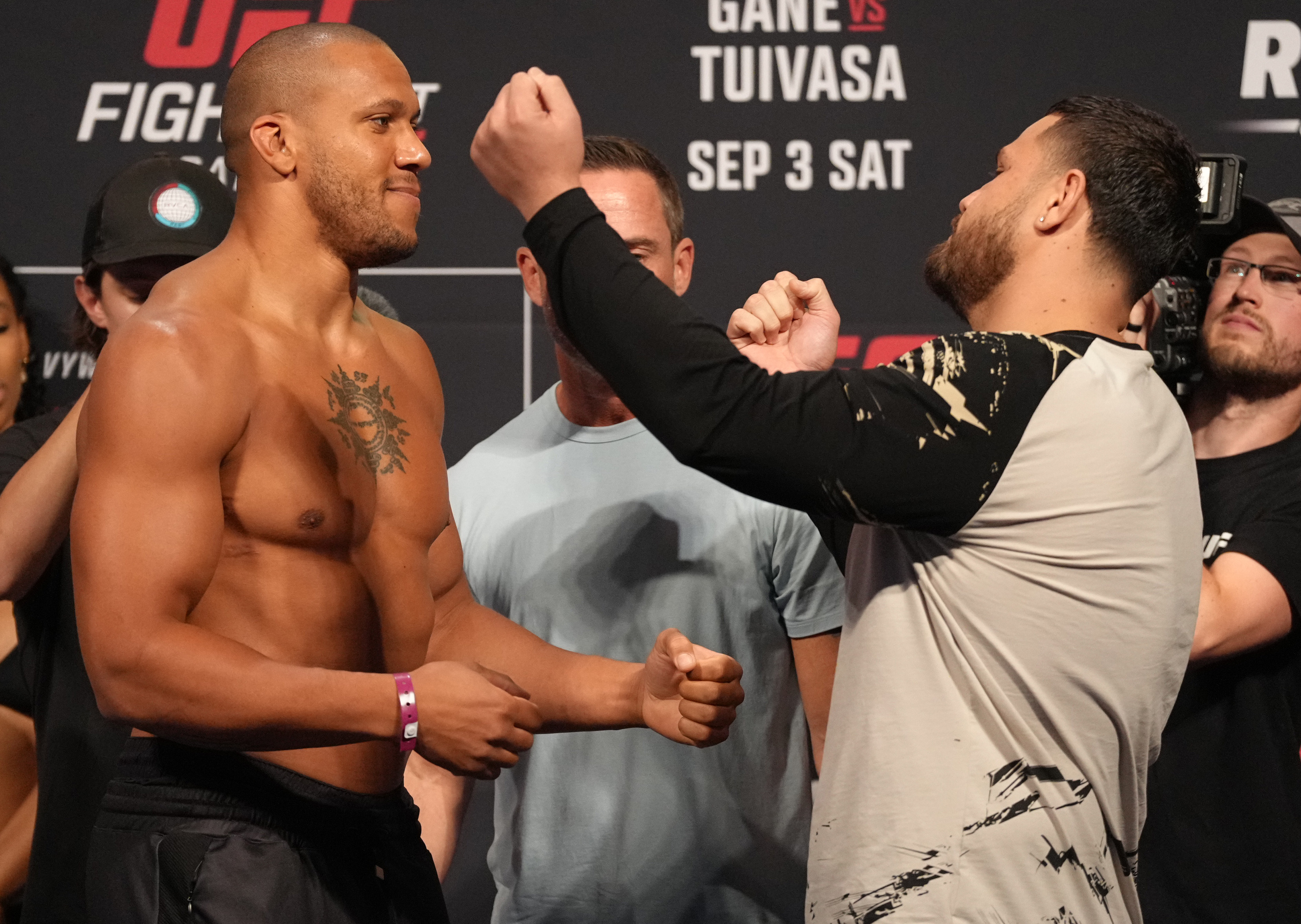 UFC Fight Night: Gane v Tuivasa Ceremonial Weigh-in