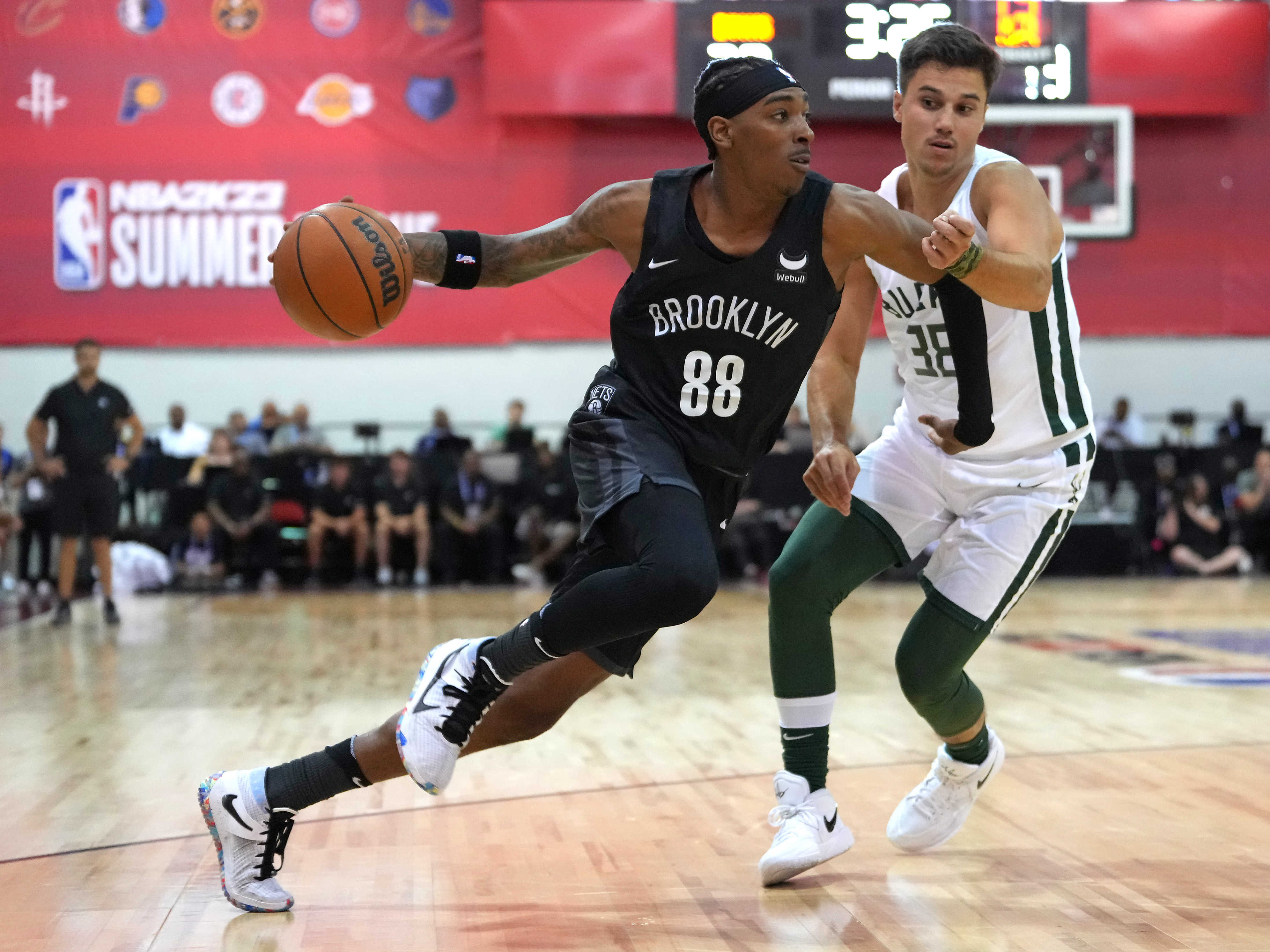 NBA: Summer League-Brooklyn Nets at Milwaukee Bucks