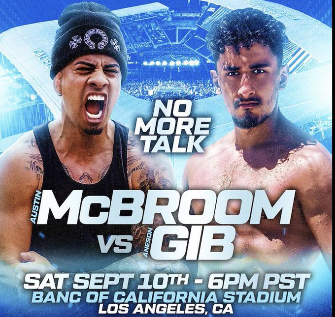Austin McBroom faces Aneson Gib in tonight’s Social Gloves boxing main event