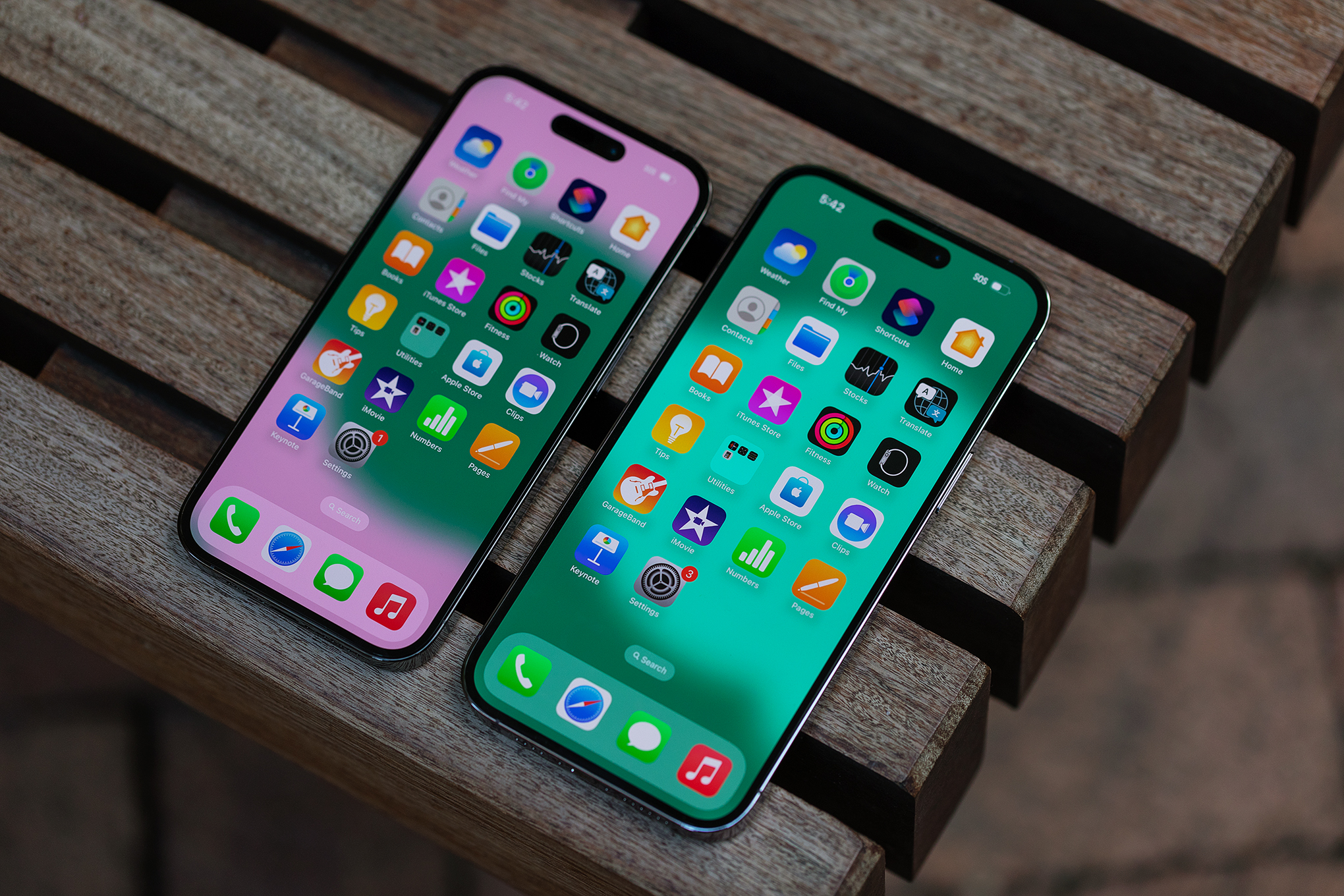 The iPhone 14 Pro and 14 Pro Max