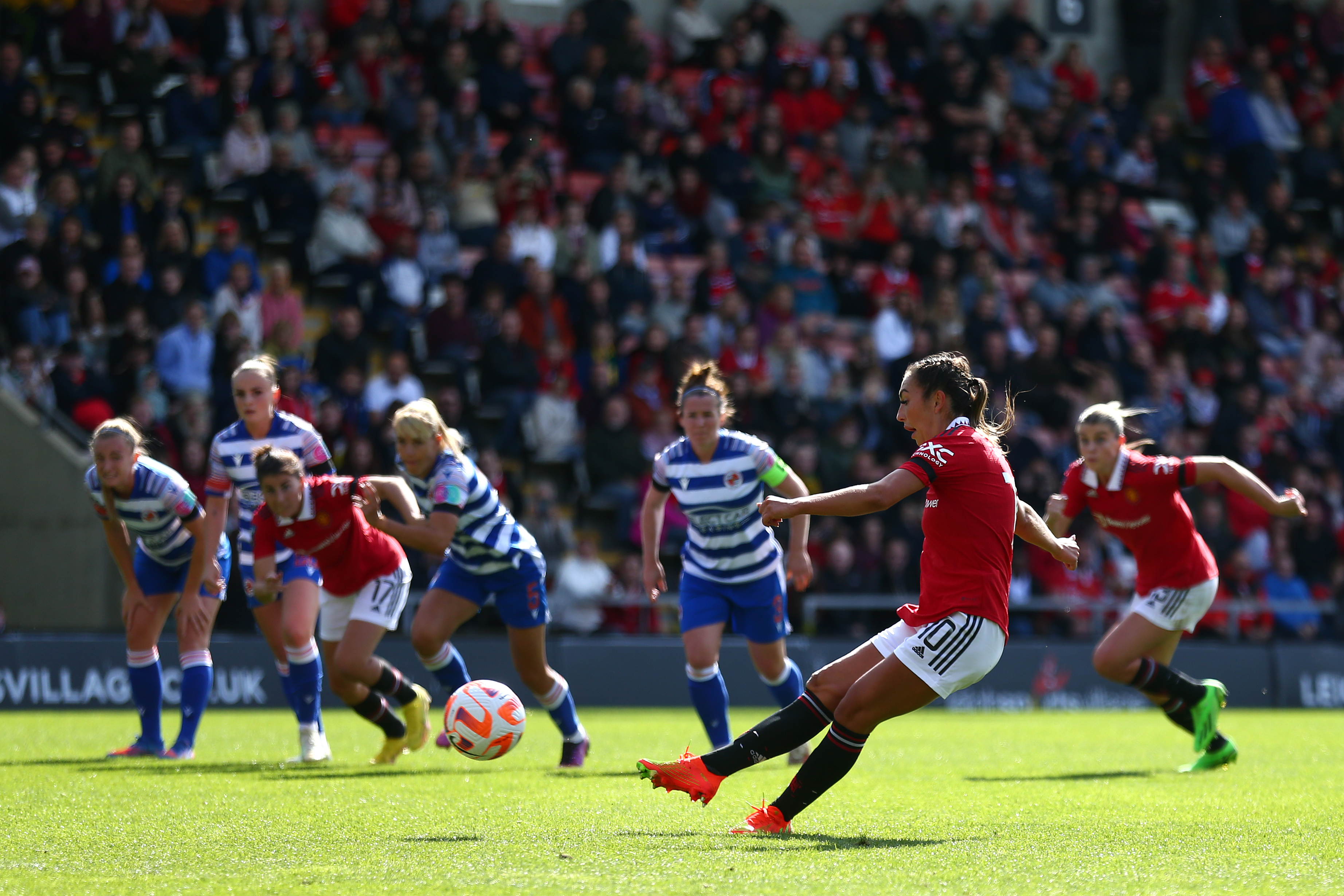 Manchester United v Reading - Women’s Super League - Leigh Sports Village