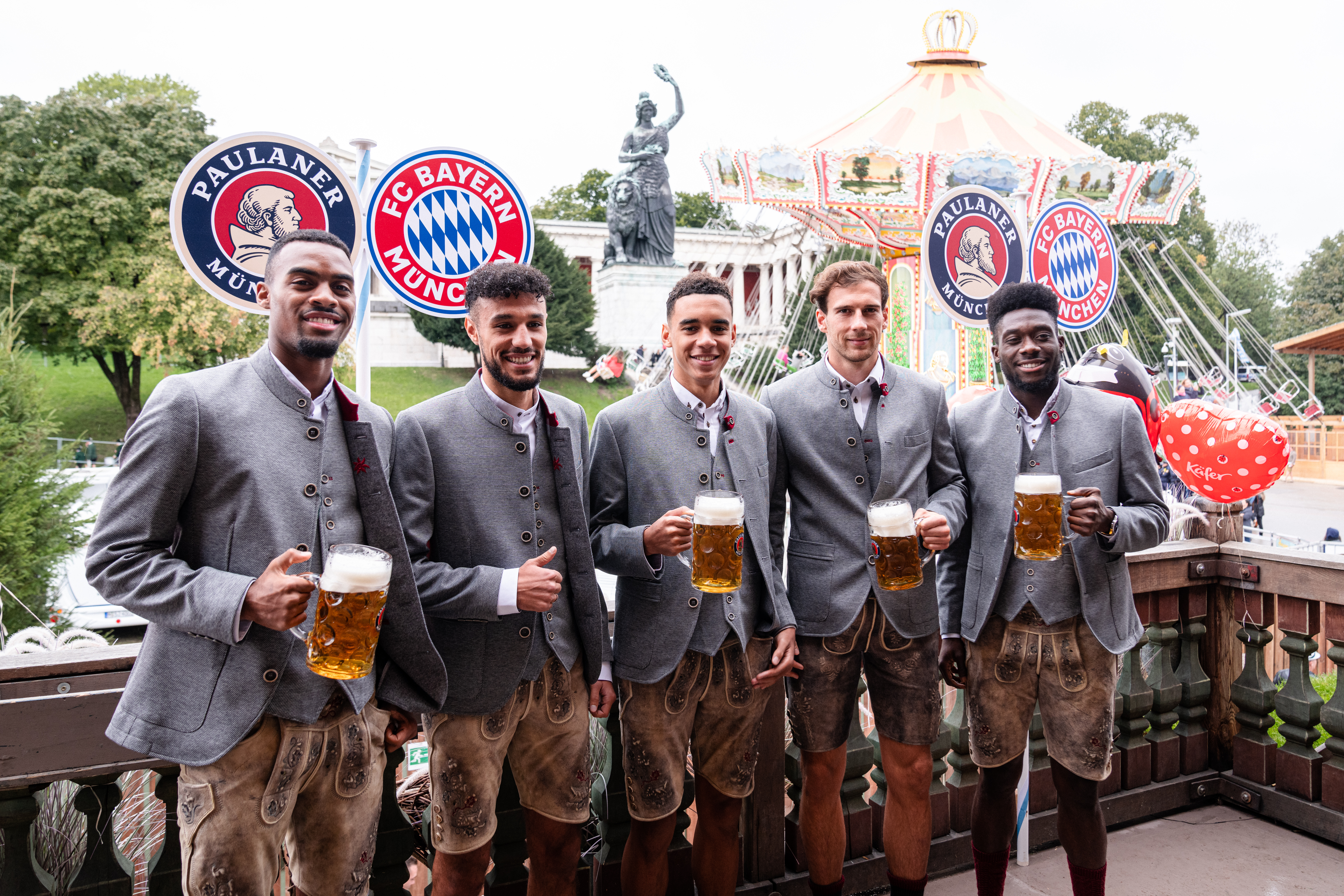 FC Bayern Muenchen Attends Oktoberfest 2022