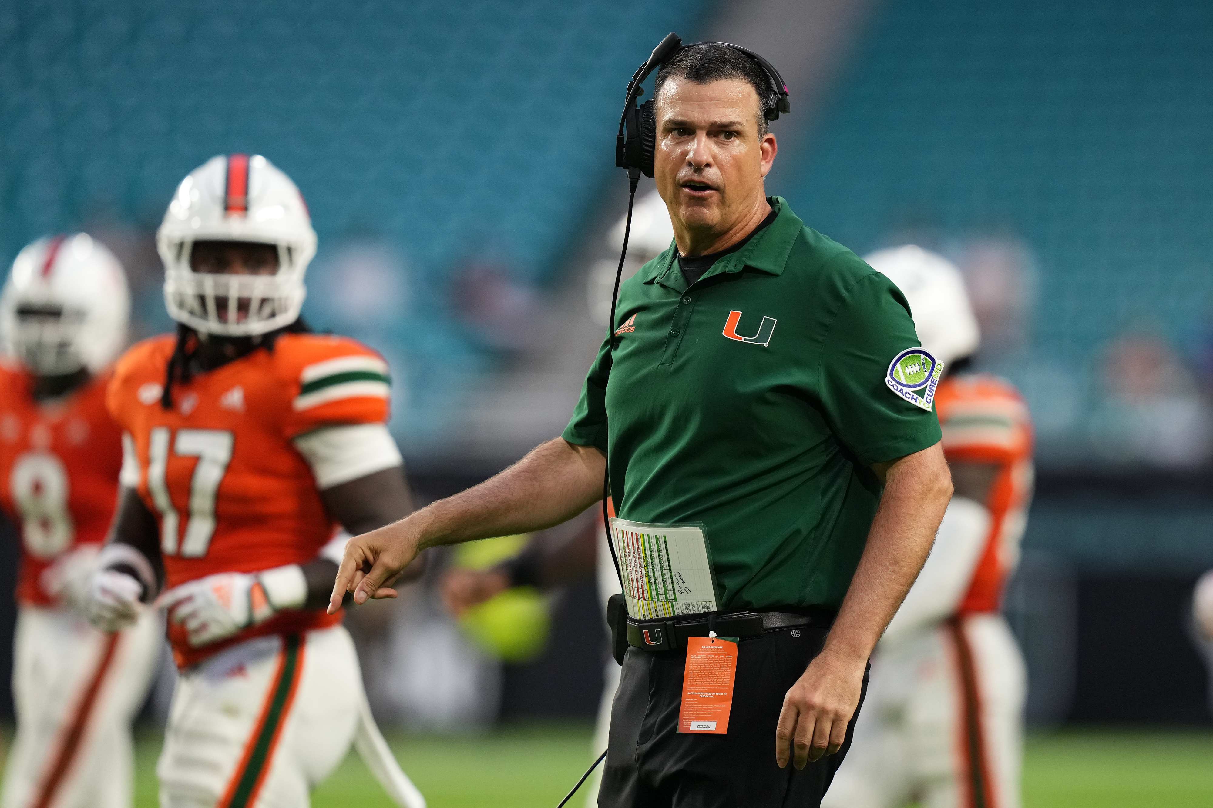 NCAA Football: Middle Tennessee at Miami