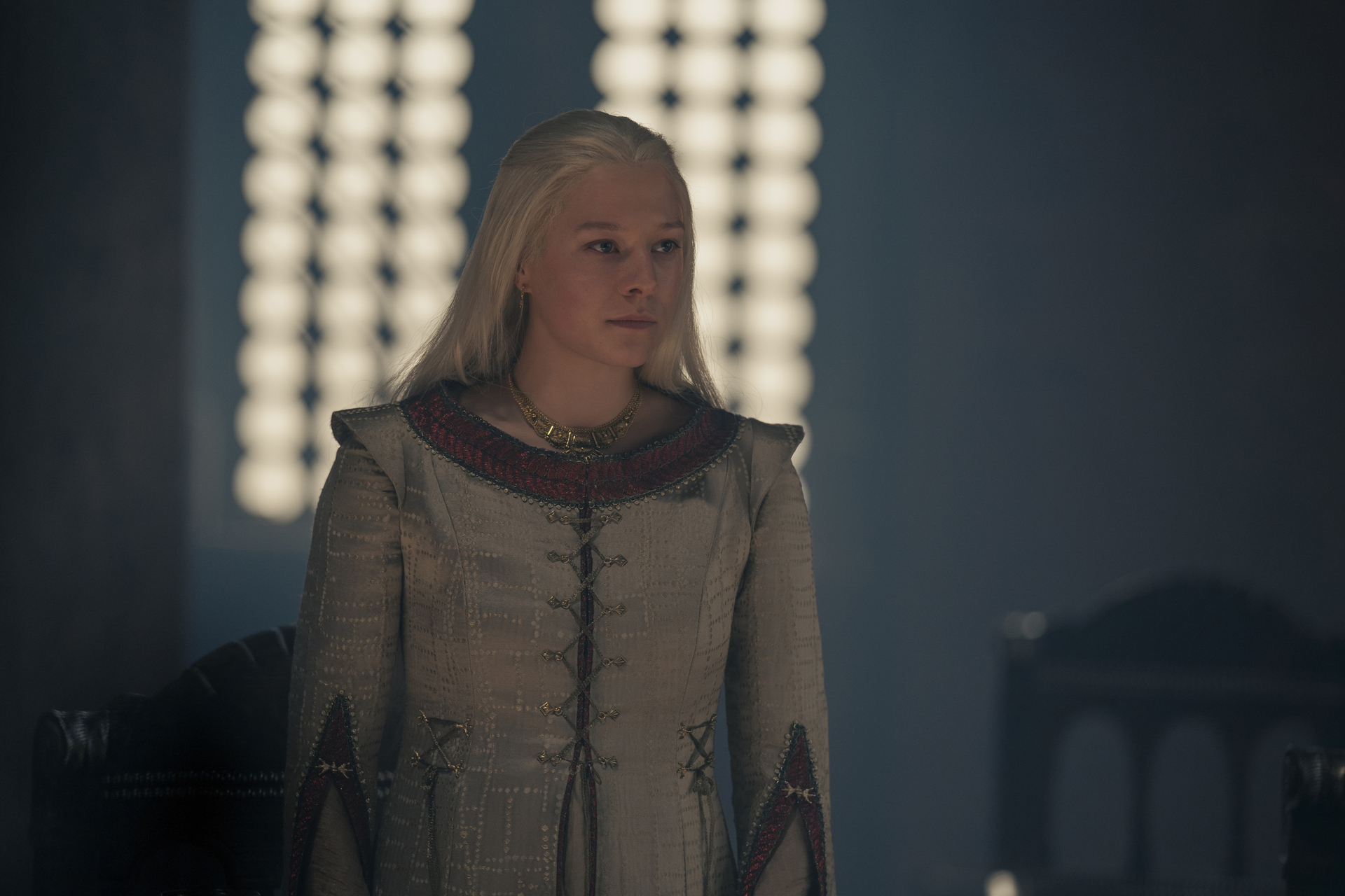 Emma D’Arcy as an older Rhaenyra Targaryen in House of the Dragon