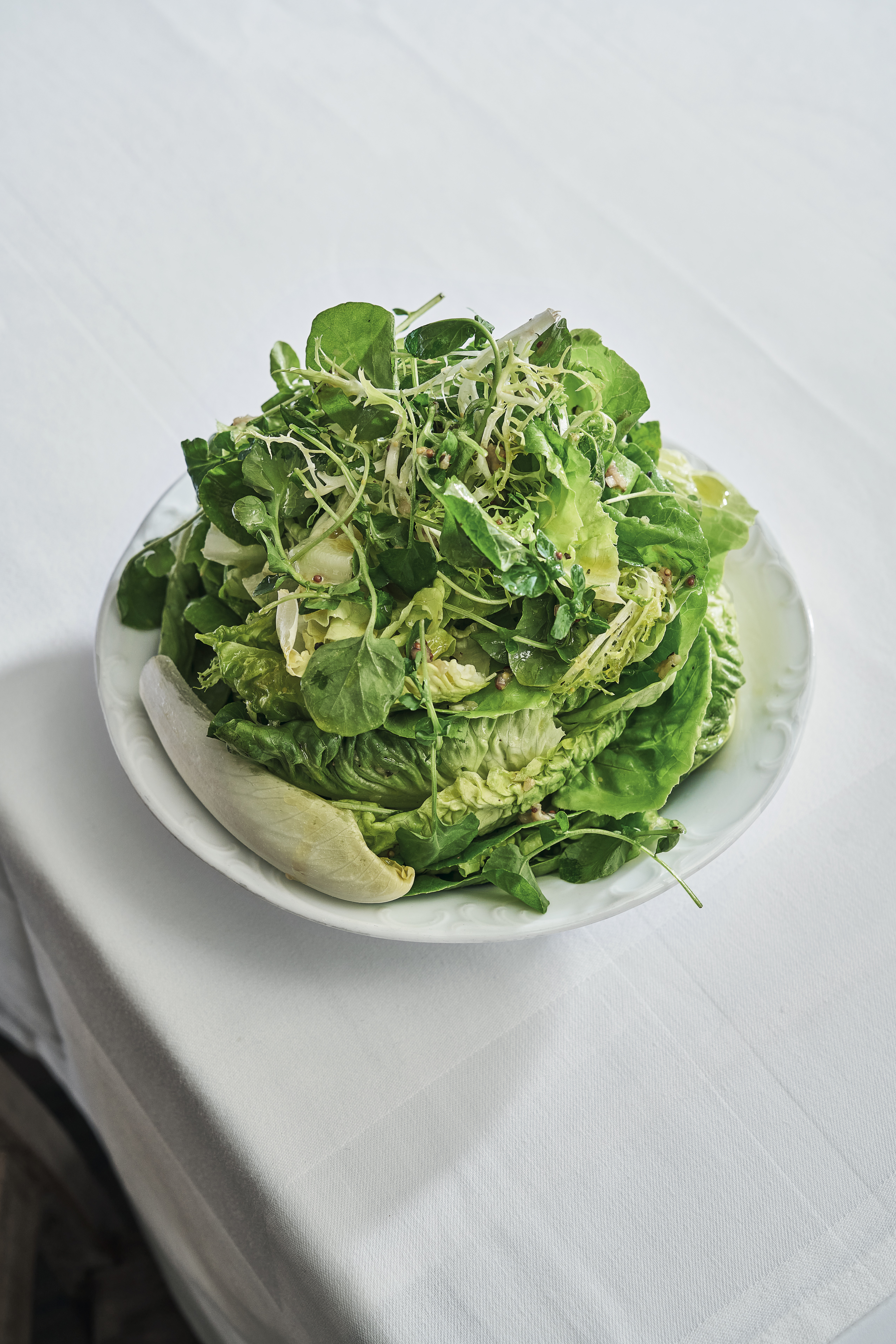 Via Carota’s insalata verde salad.