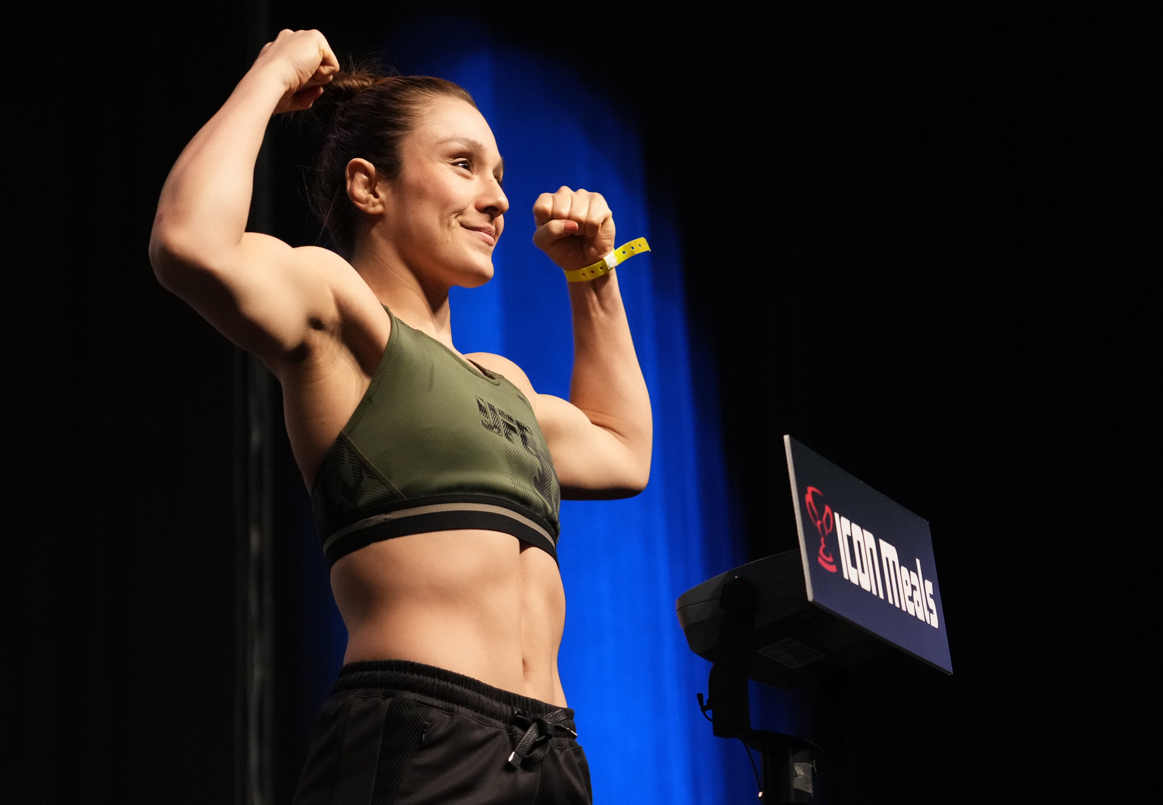 Alexa Grasso when she weighed in at UFC Columbus. 