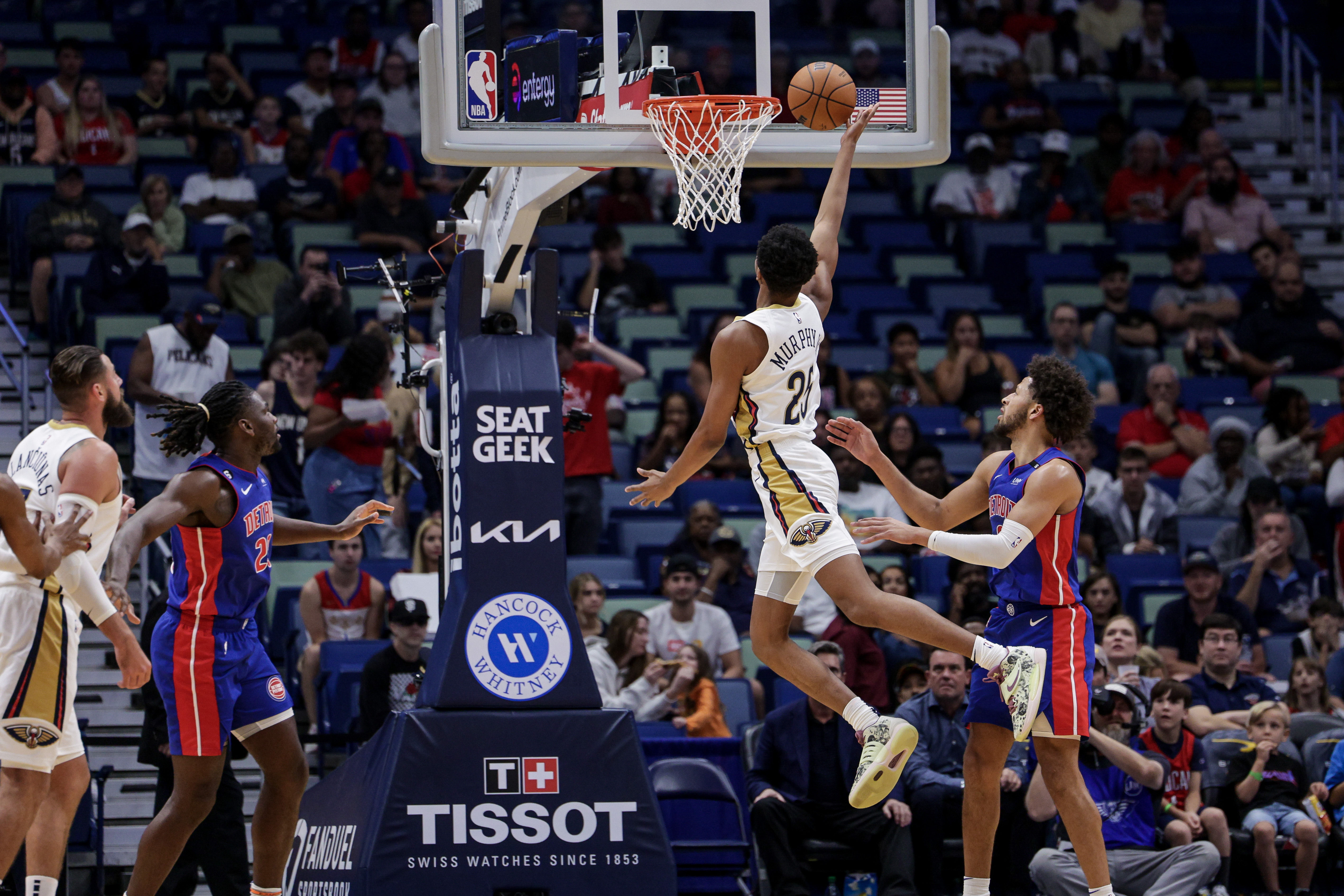 NBA: Preseason-Detroit Pistons at New Orleans Pelicans