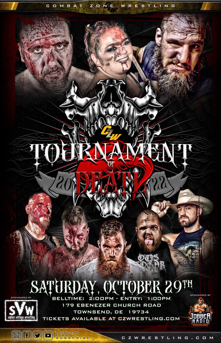 Poster for CZW Tournament of Death 19