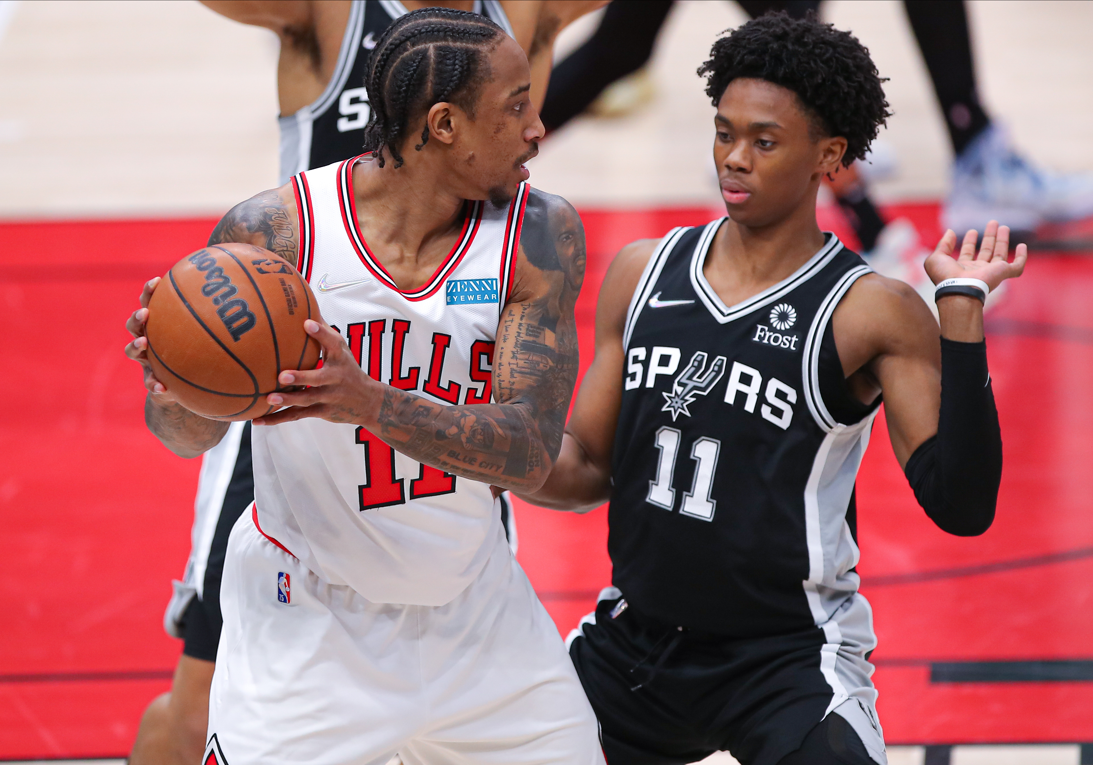 NBA: FEB 14 Spurs at Bulls