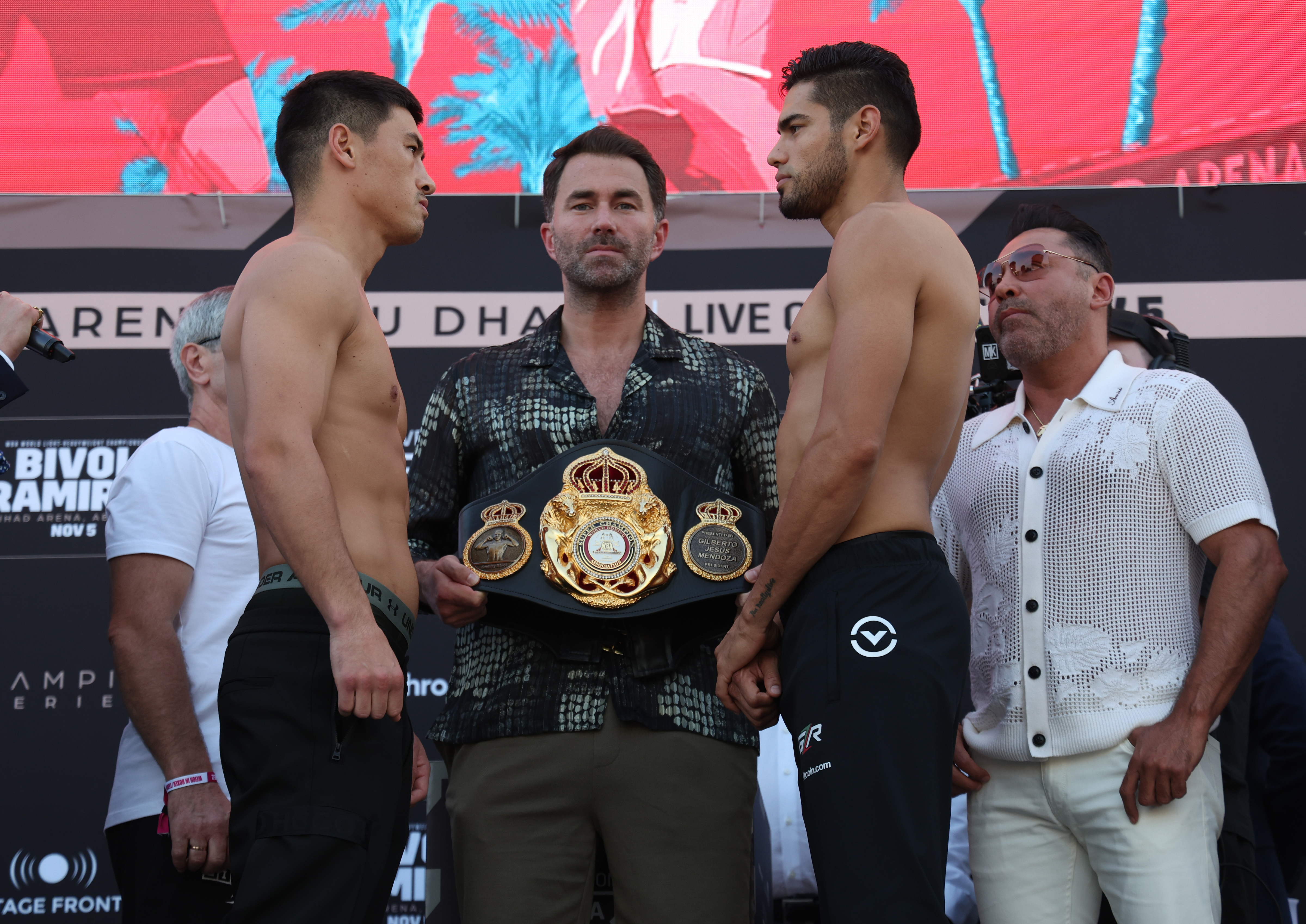 Dmitry Bivol faces Gilberto “Zurdo” Ramirez for the WBA light heavyweight title today in Abu Dhabi
