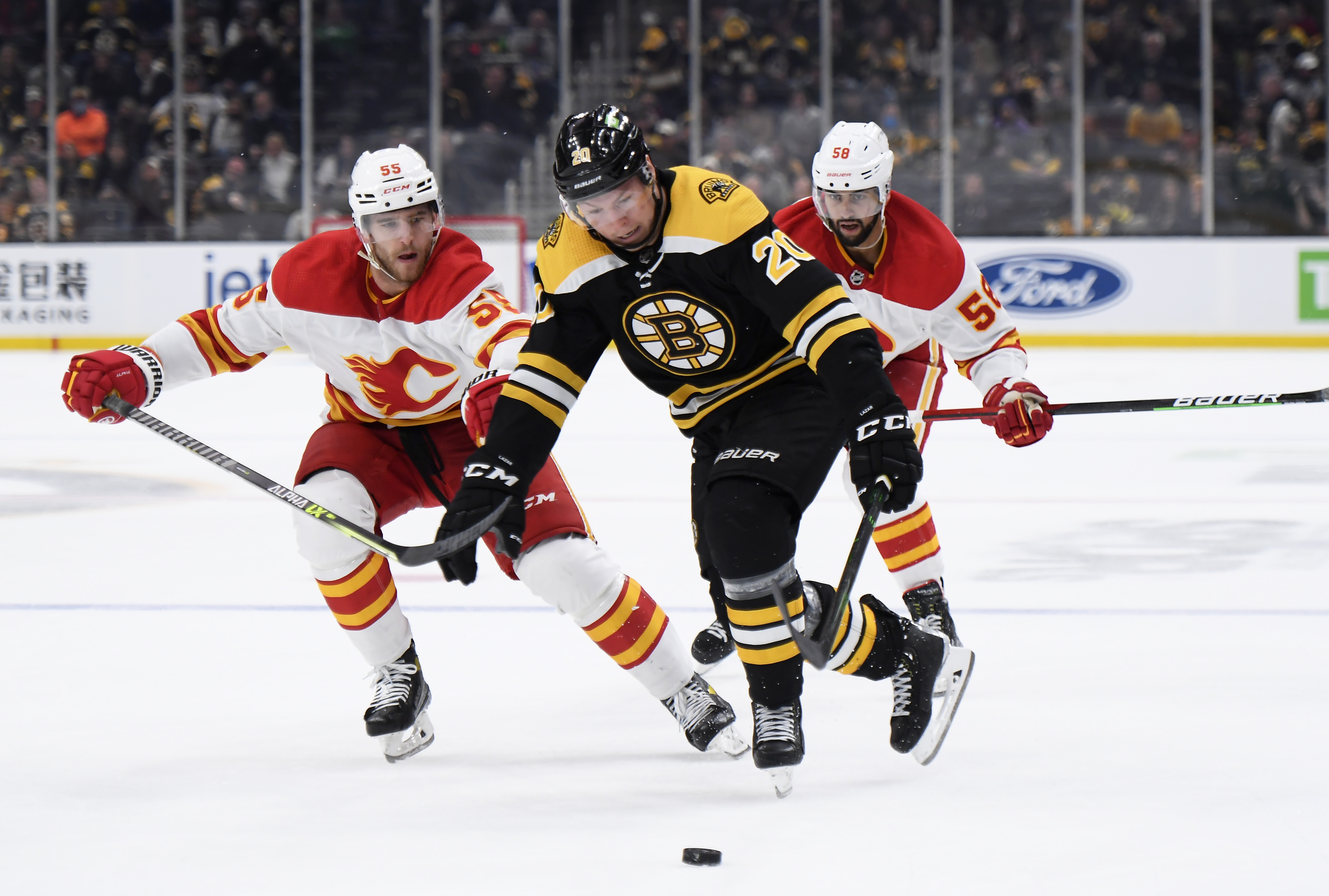 NHL: Calgary Flames at Boston Bruins