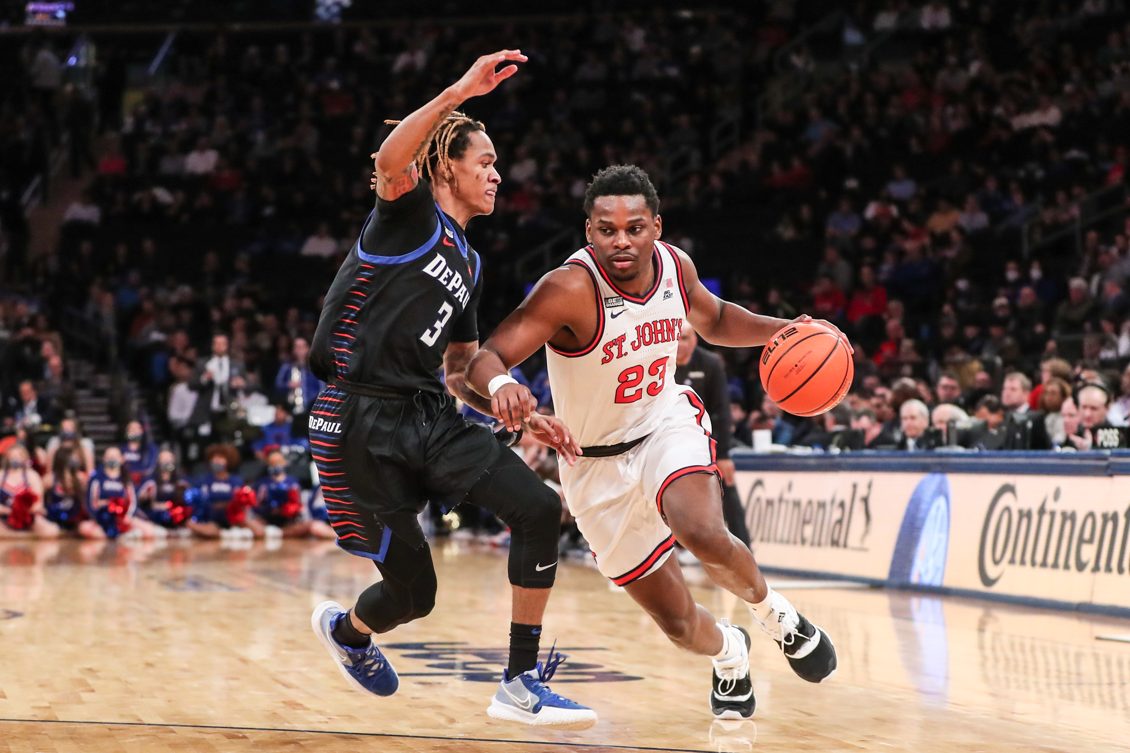 NCAA Basketball: Big East Conference Tournament-St. John vs DePaul