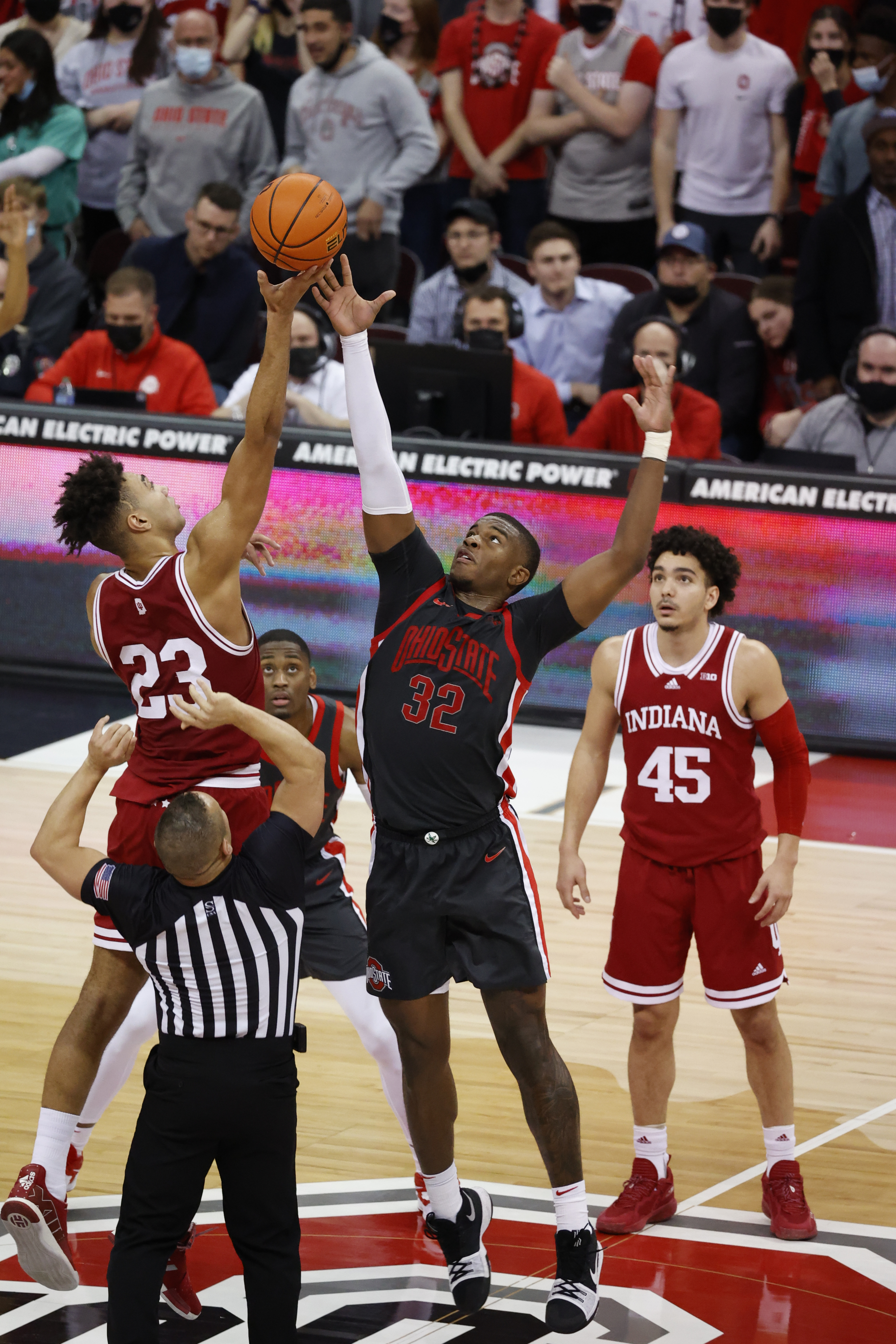 COLLEGE BASKETBALL: FEB 21 Indiana at Ohio State
