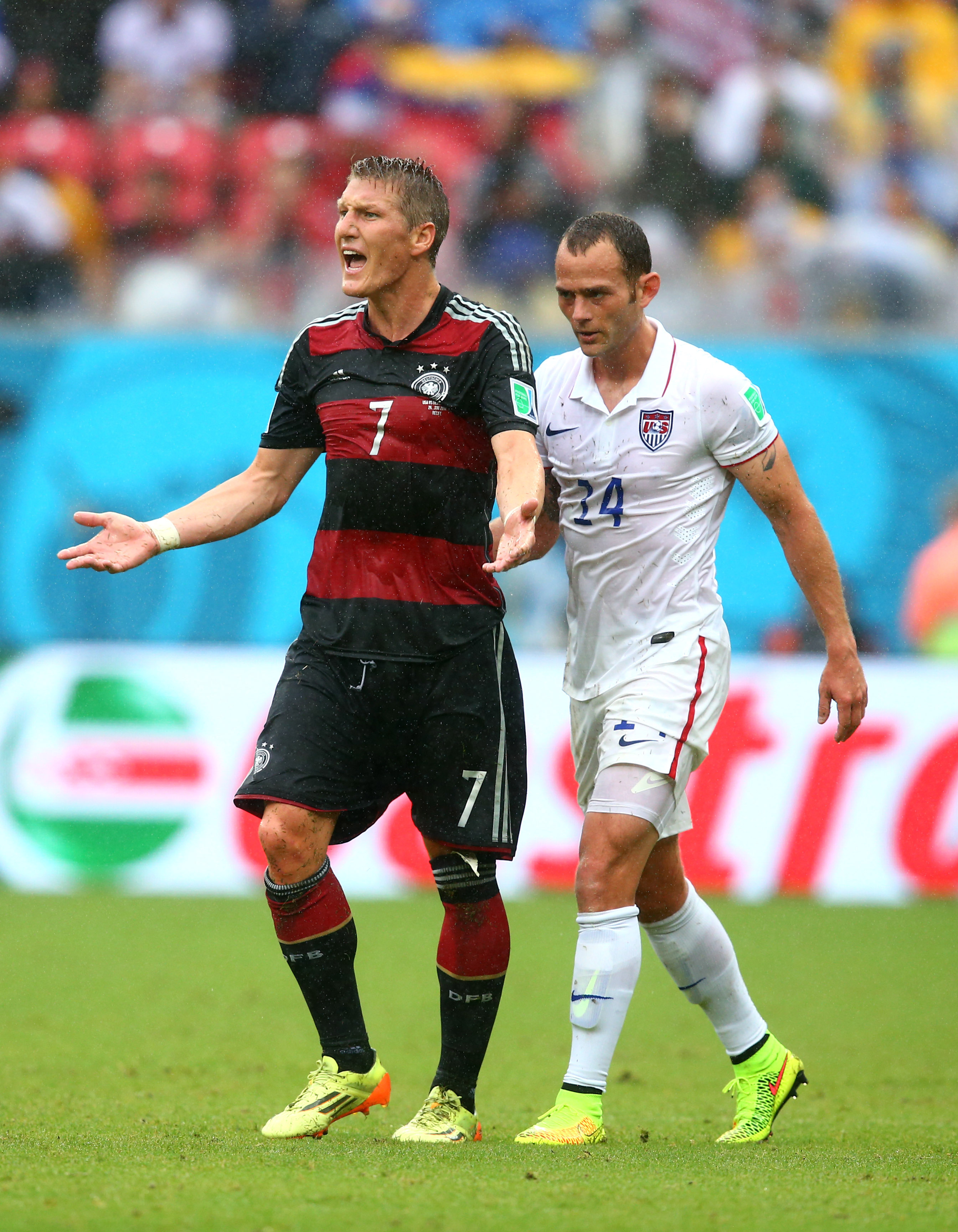 Soccer: World Cup-Germany vs USA