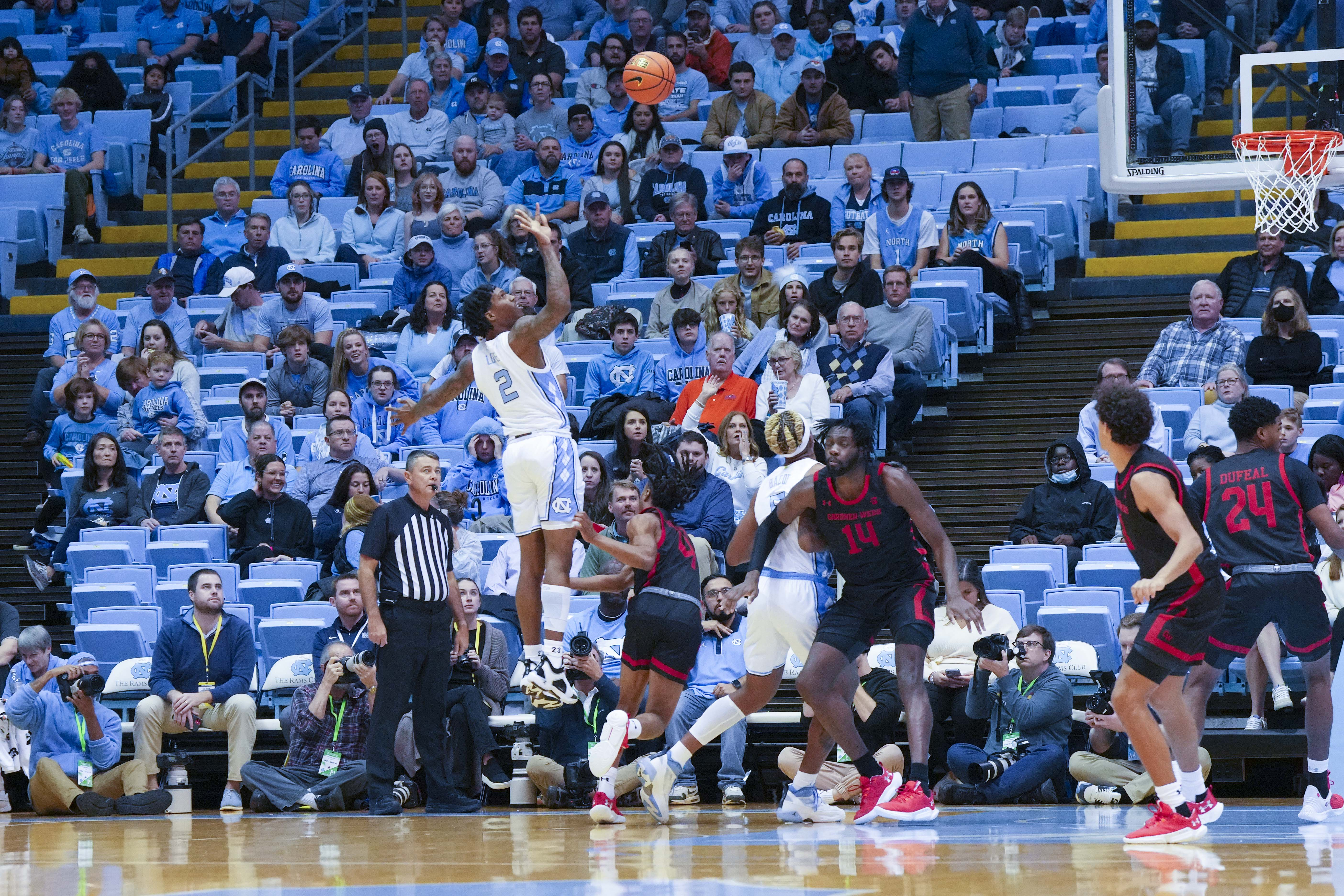 NCAA Basketball: Gardner-Webb at North Carolina