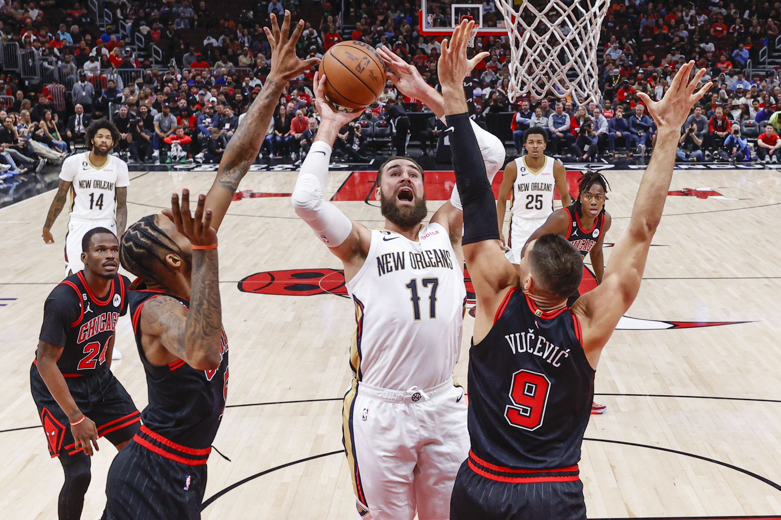 NBA: New Orleans Pelicans at Chicago Bulls