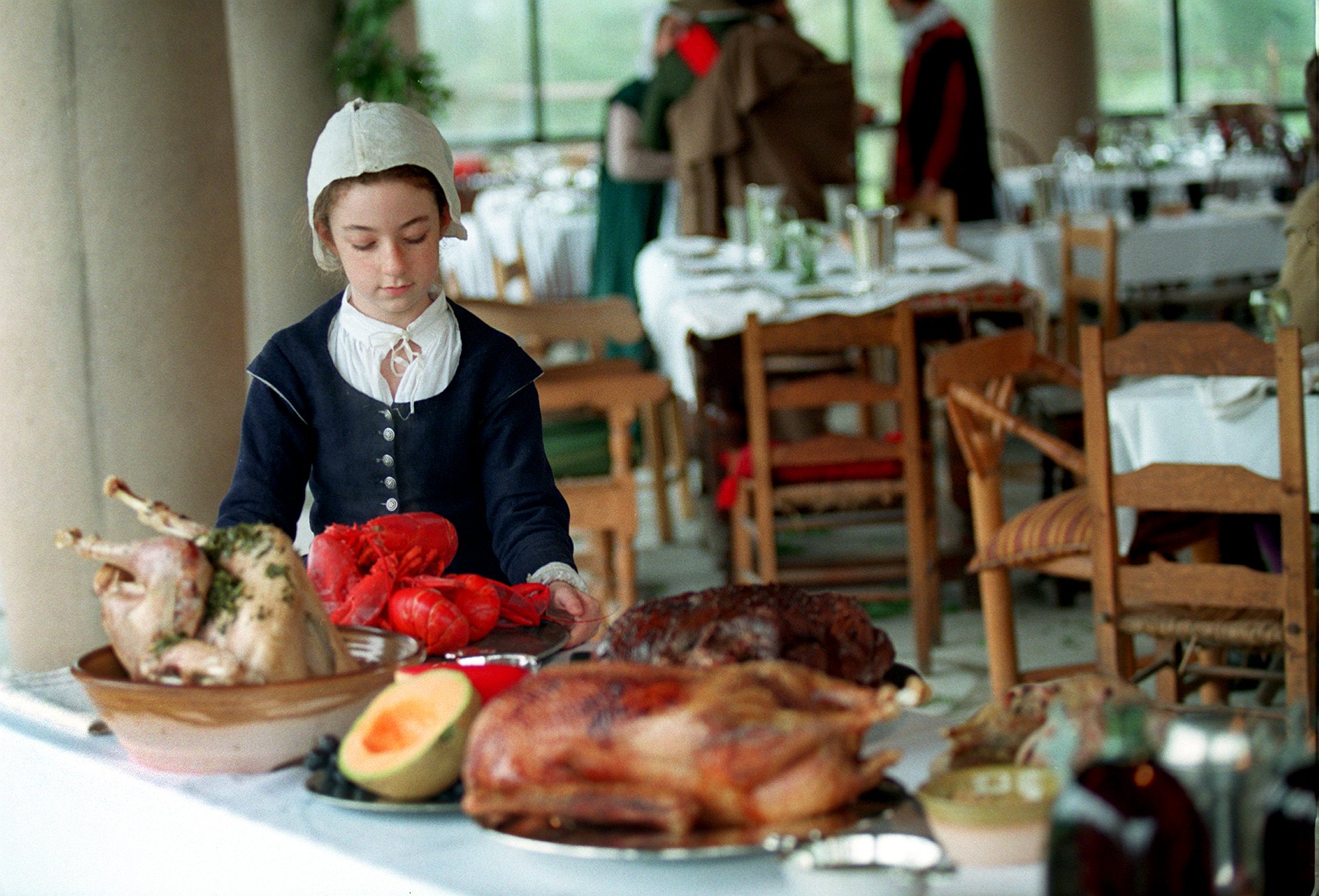 The First Thanksgiving At Plimouth Plantation
