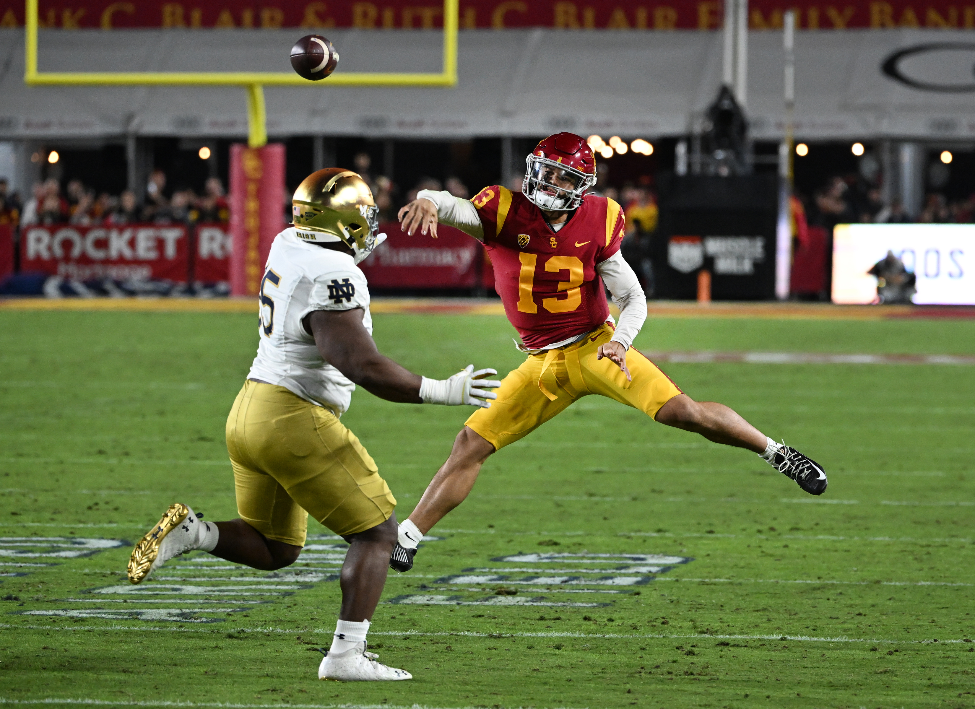 COLLEGE FOOTBALL: NOV 26 Notre Dame at USC