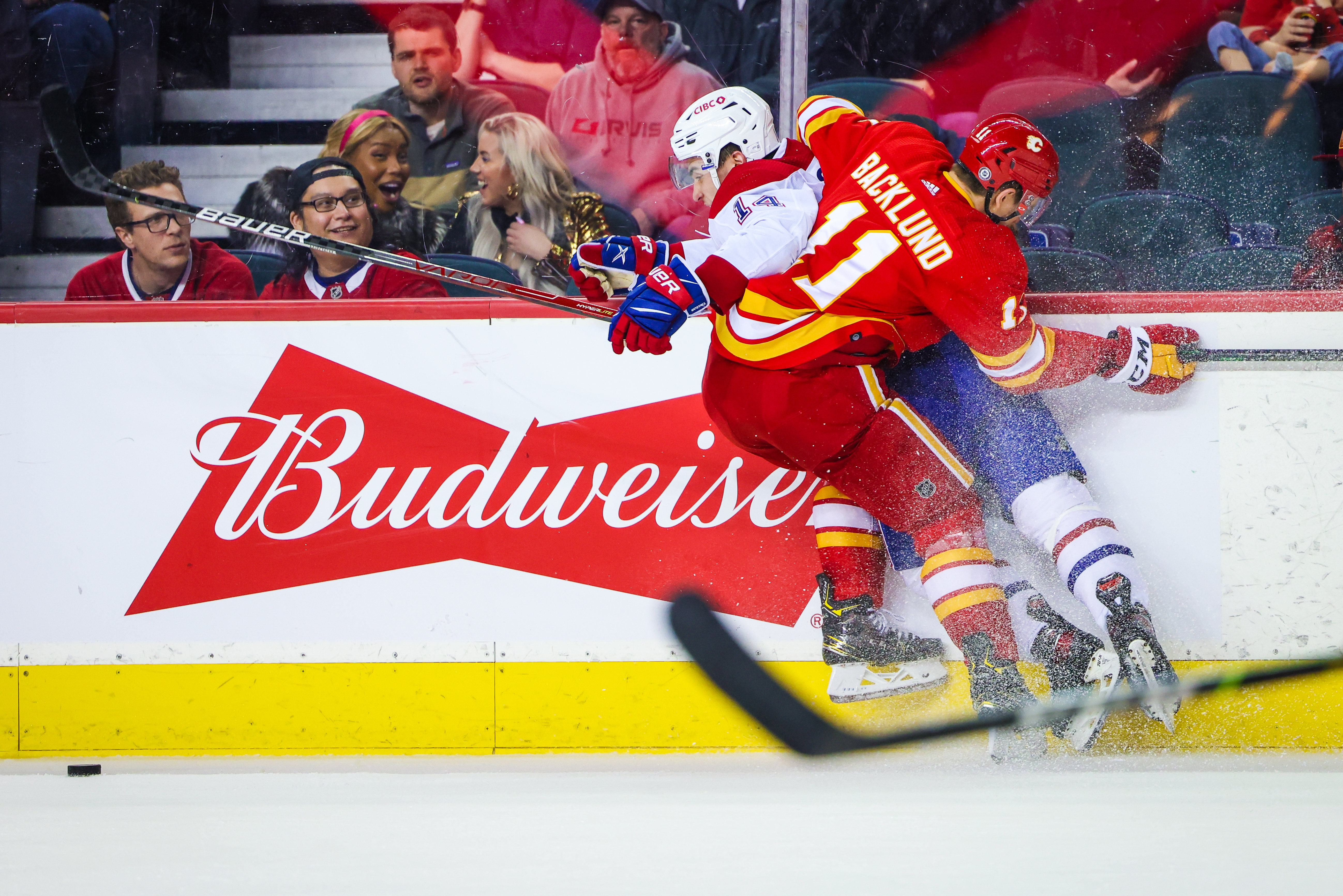 NHL: Montreal Canadiens at Calgary Flames