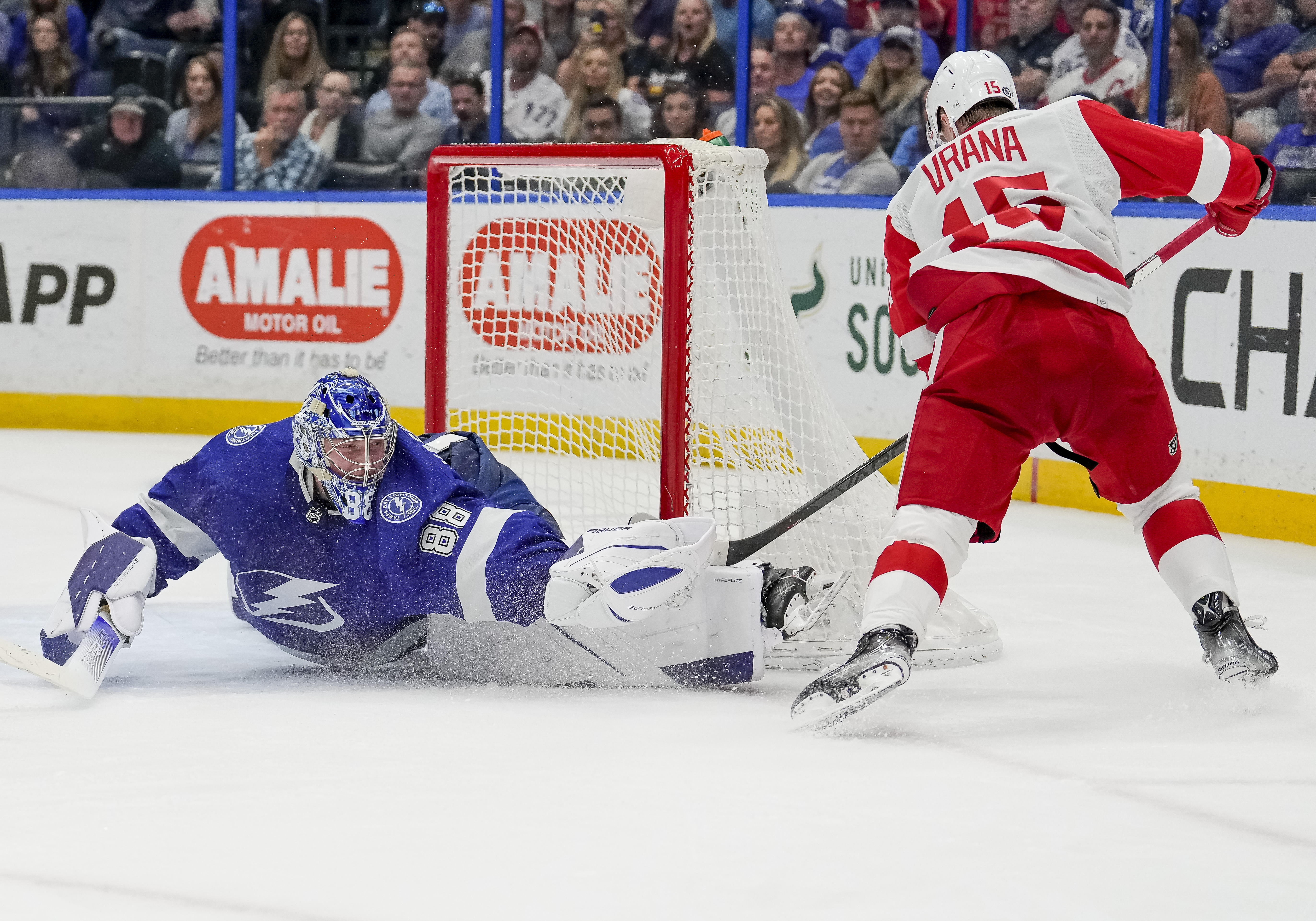 NHL: APR 19 Red Wings at Lightning