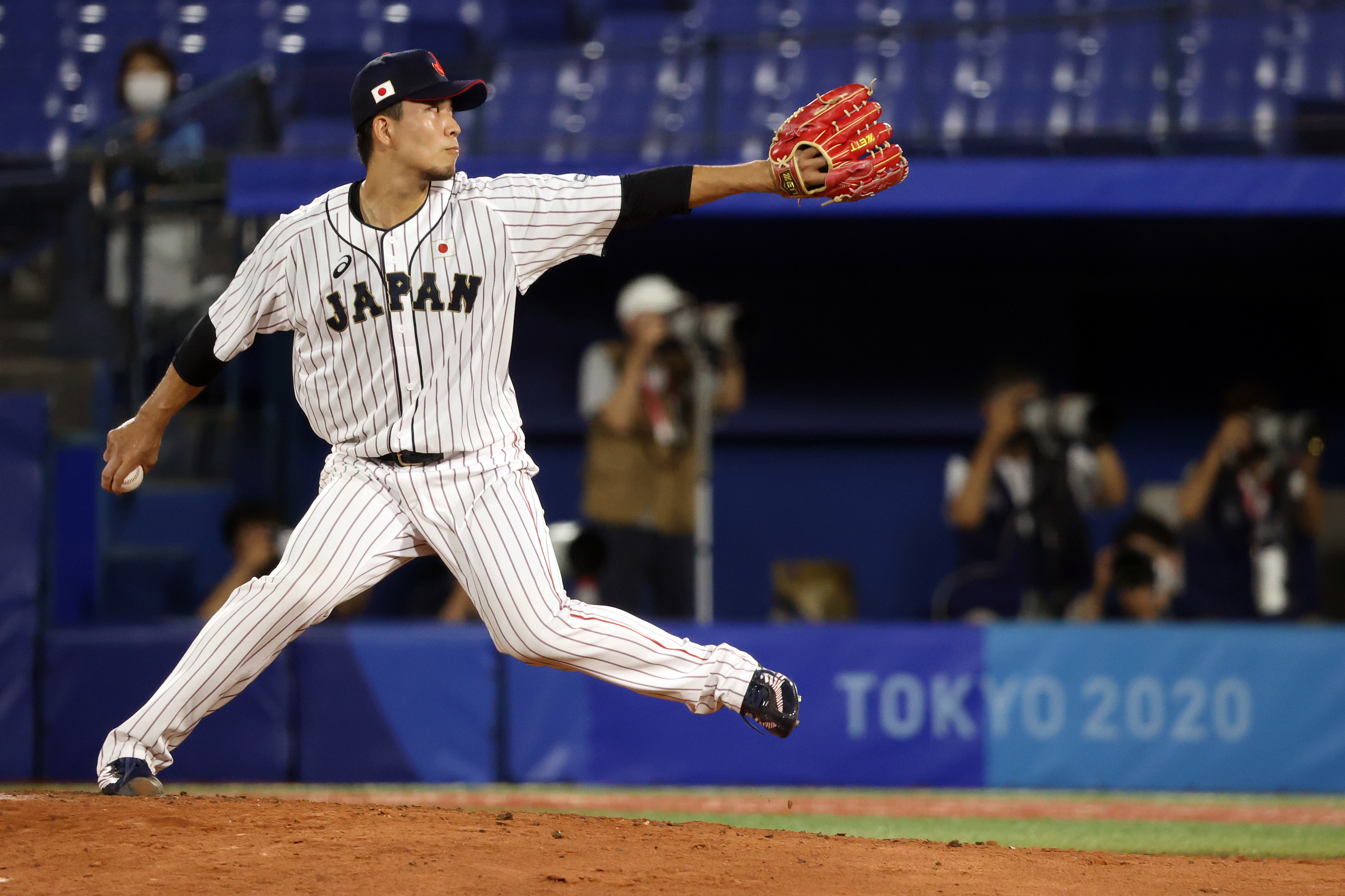 United States v Japan - Baseball - Olympics: Day 10
