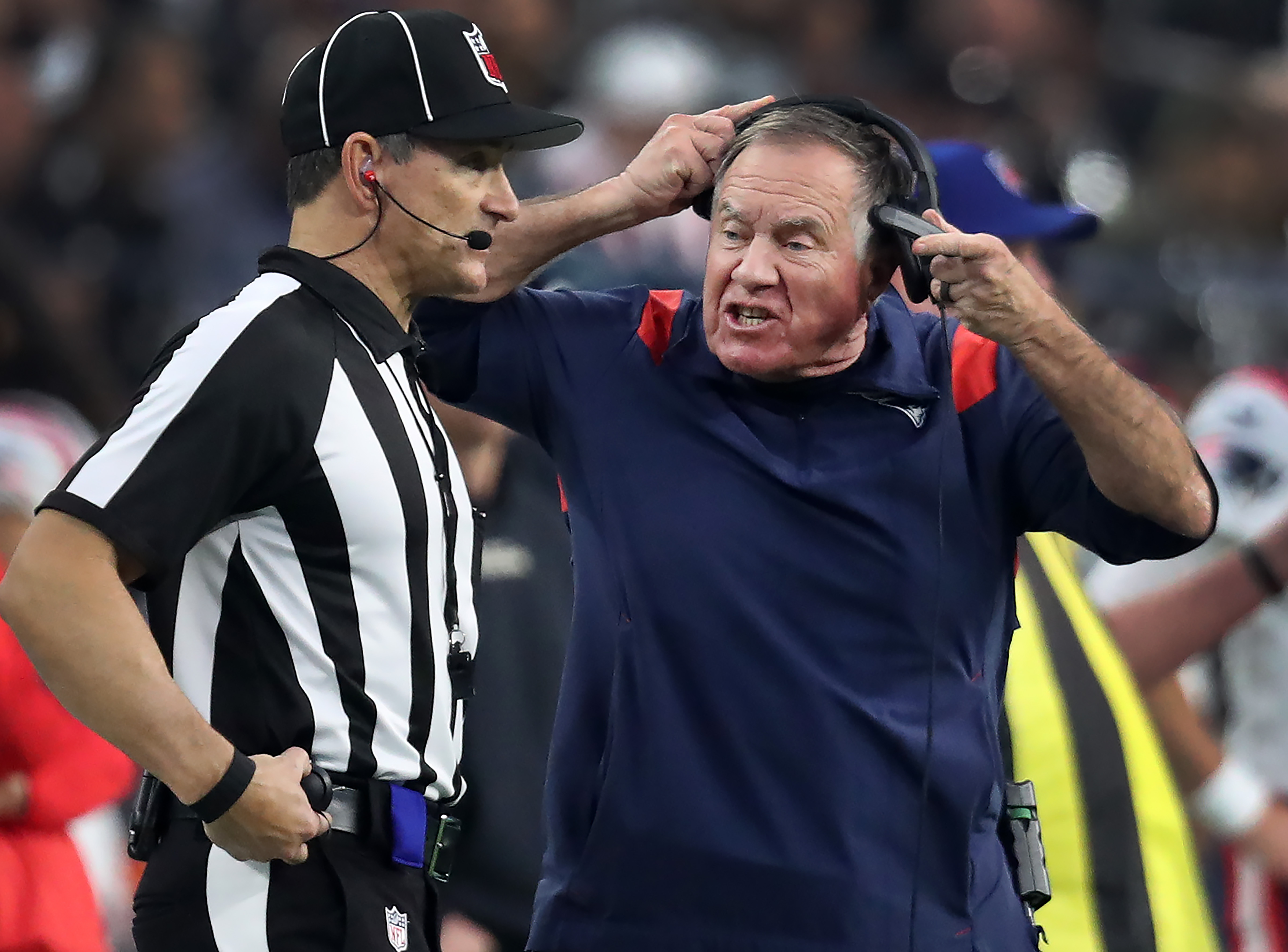 Bill Belichick reacts to controversial Raiders touchdown - Pats Pulpit