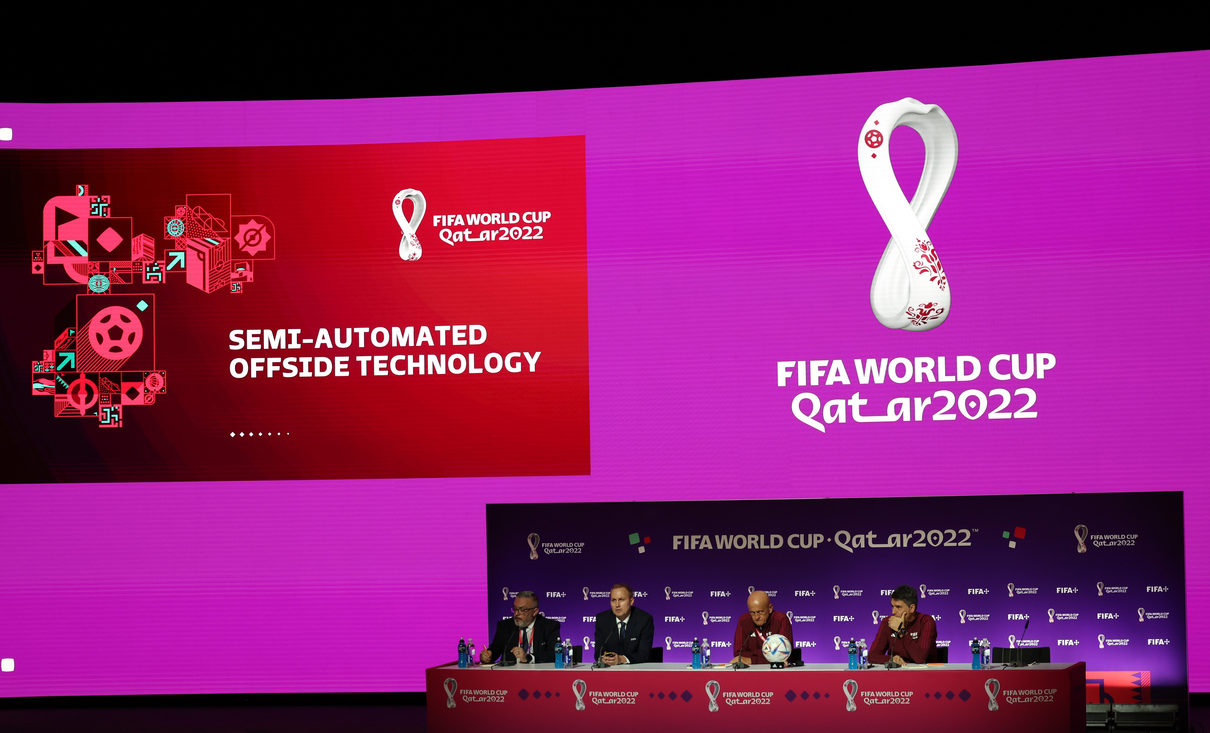 QATAR-DOHA-FOOTBALL-FIFA WORLD CUP-REFEREES-MEDIA BRIEFING