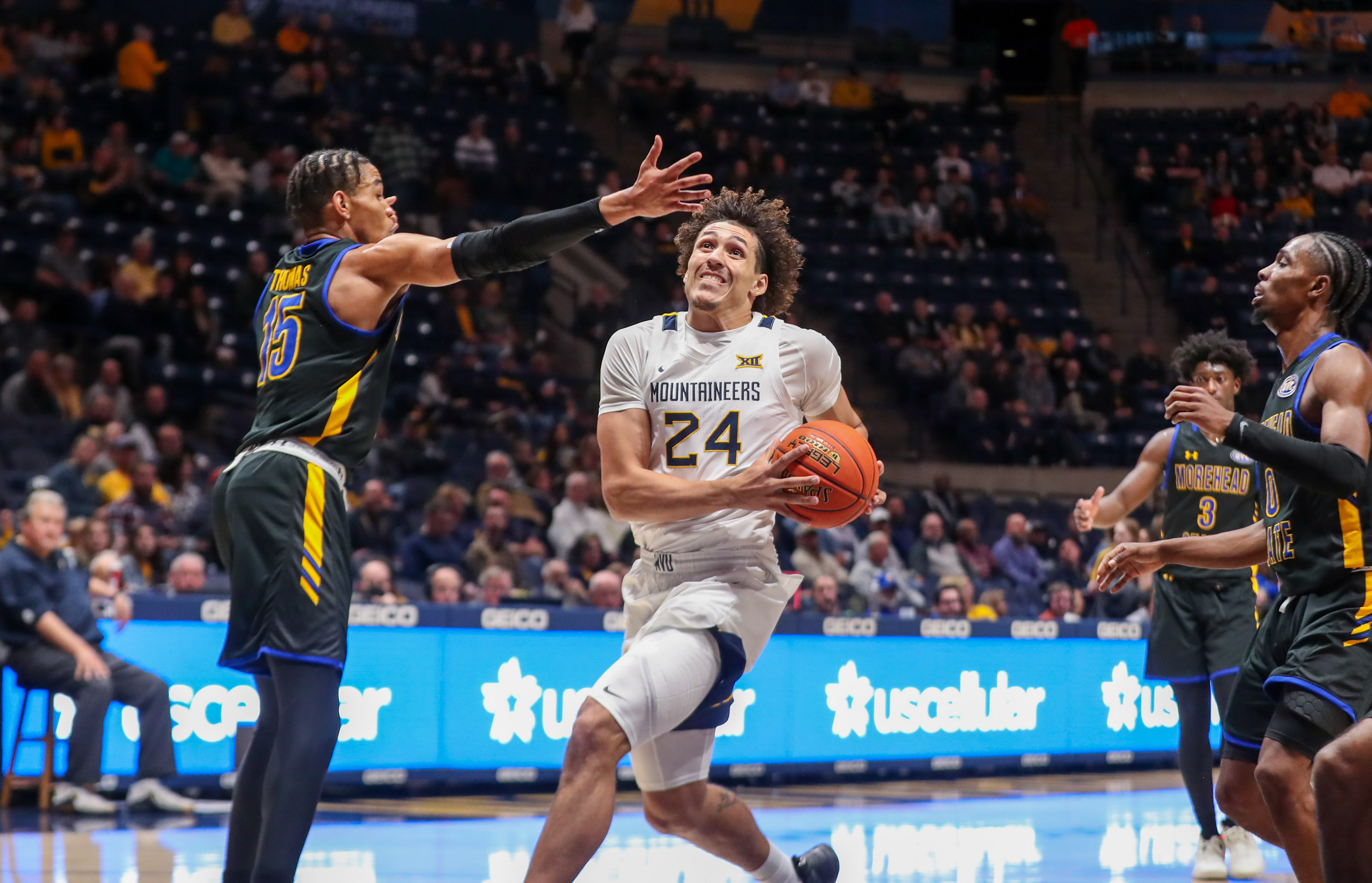 NCAA Basketball: Morehead State at West Virginia