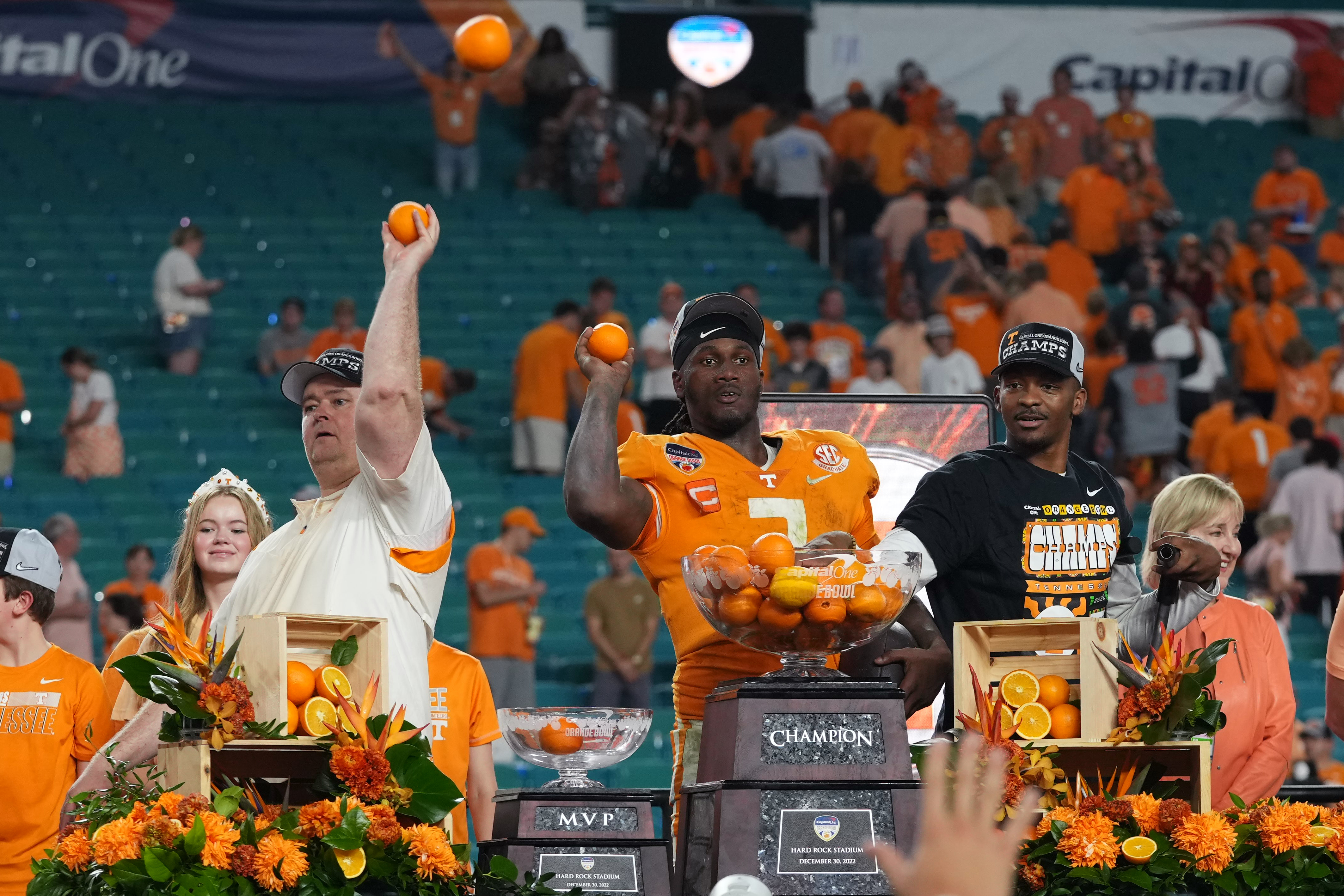 NCAA Football: Orange Bowl-Clemson at Tennessee