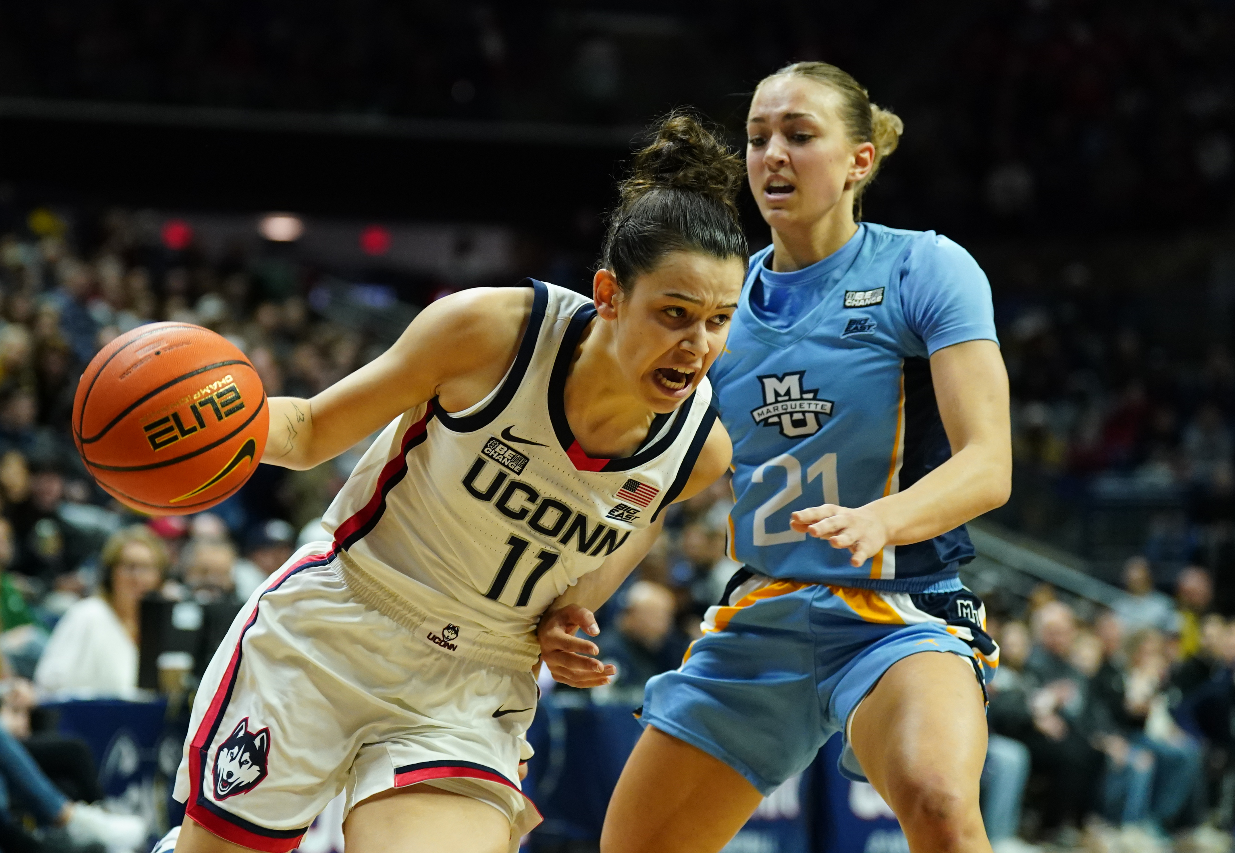 NCAA Womens Basketball: Marquette at Connecticut