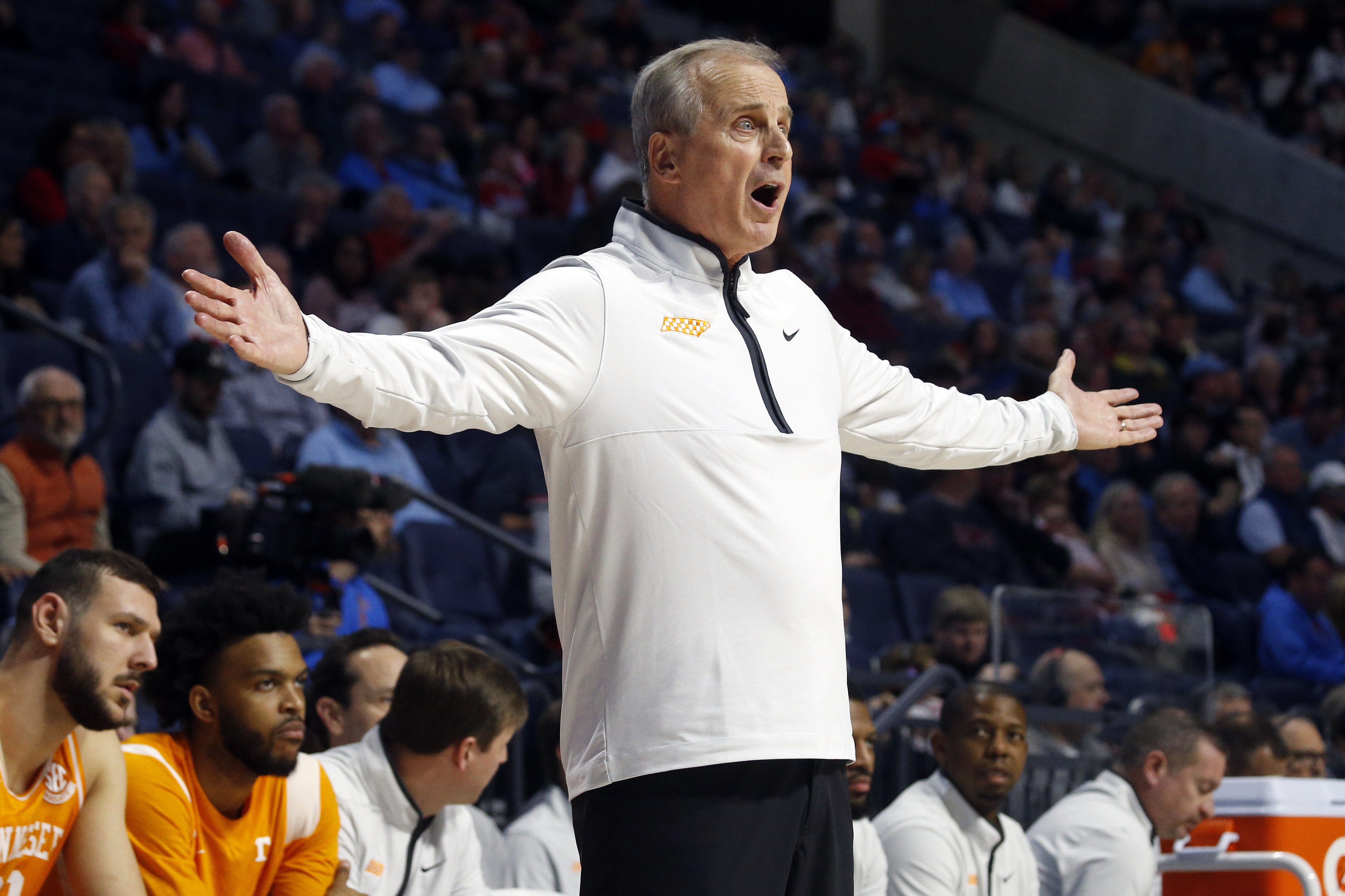 NCAA Basketball: Tennessee at Mississippi