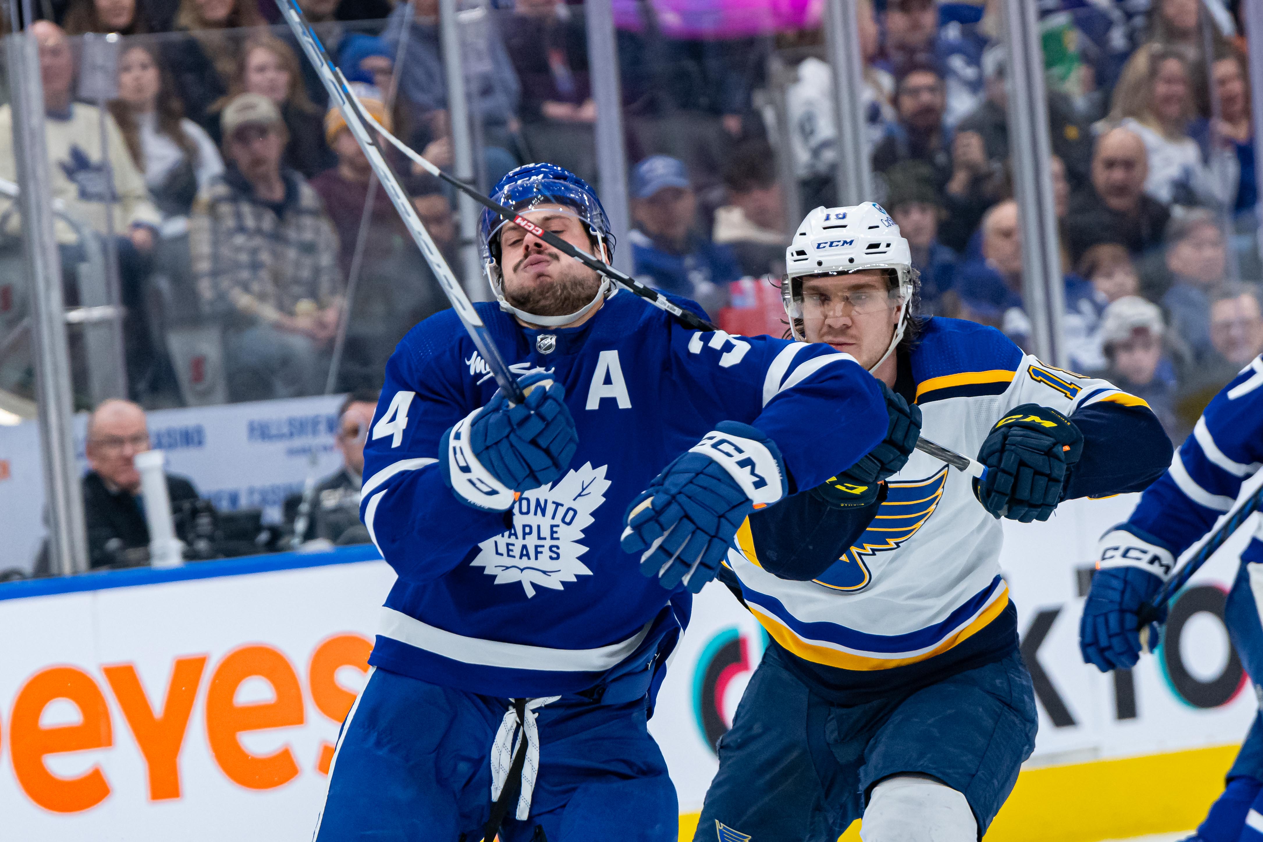 NHL: JAN 03 Blues at Maple Leafs