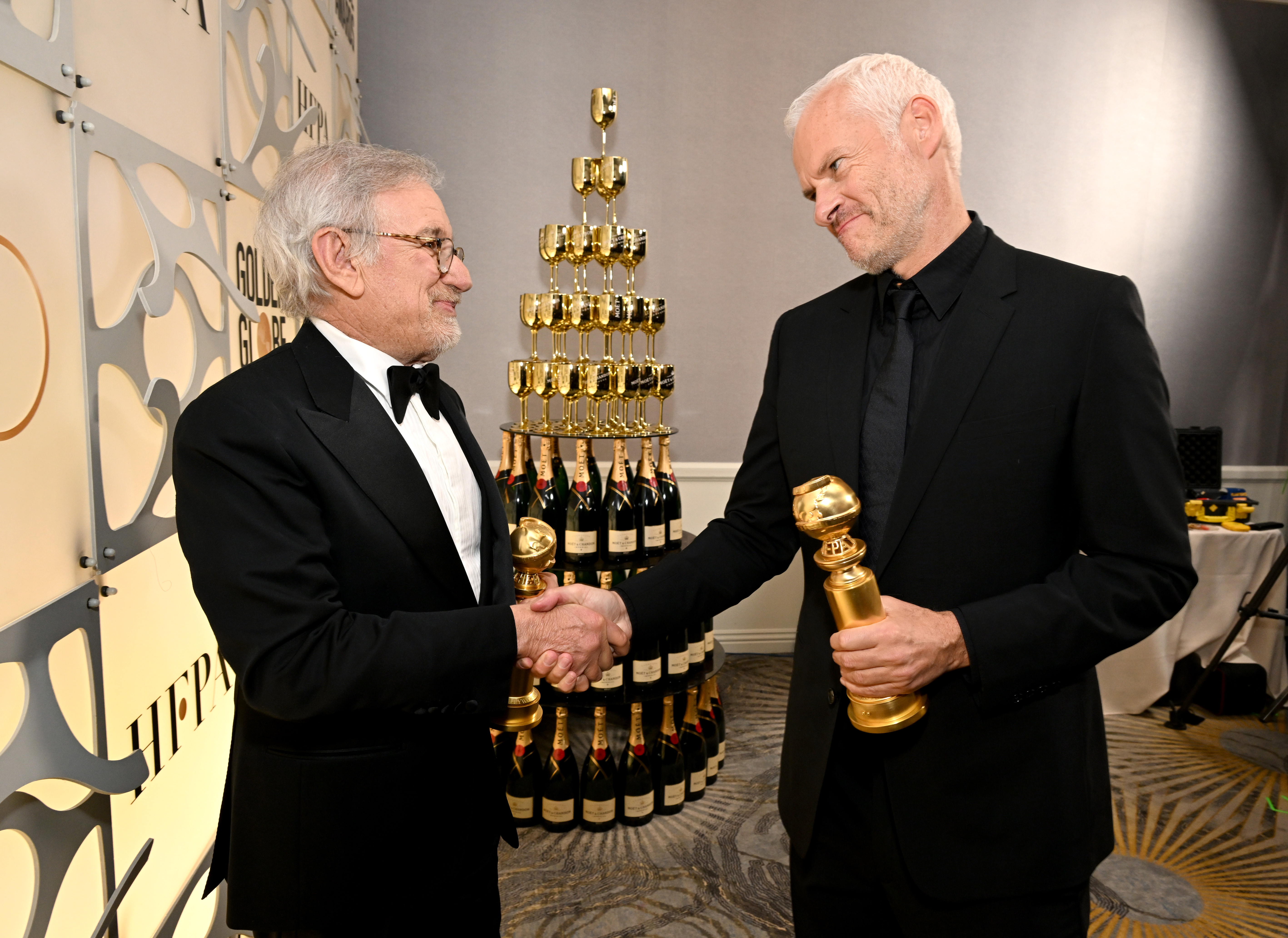 Moët And Chandon At The 80th Annual Golden Globe Awards - Backstage