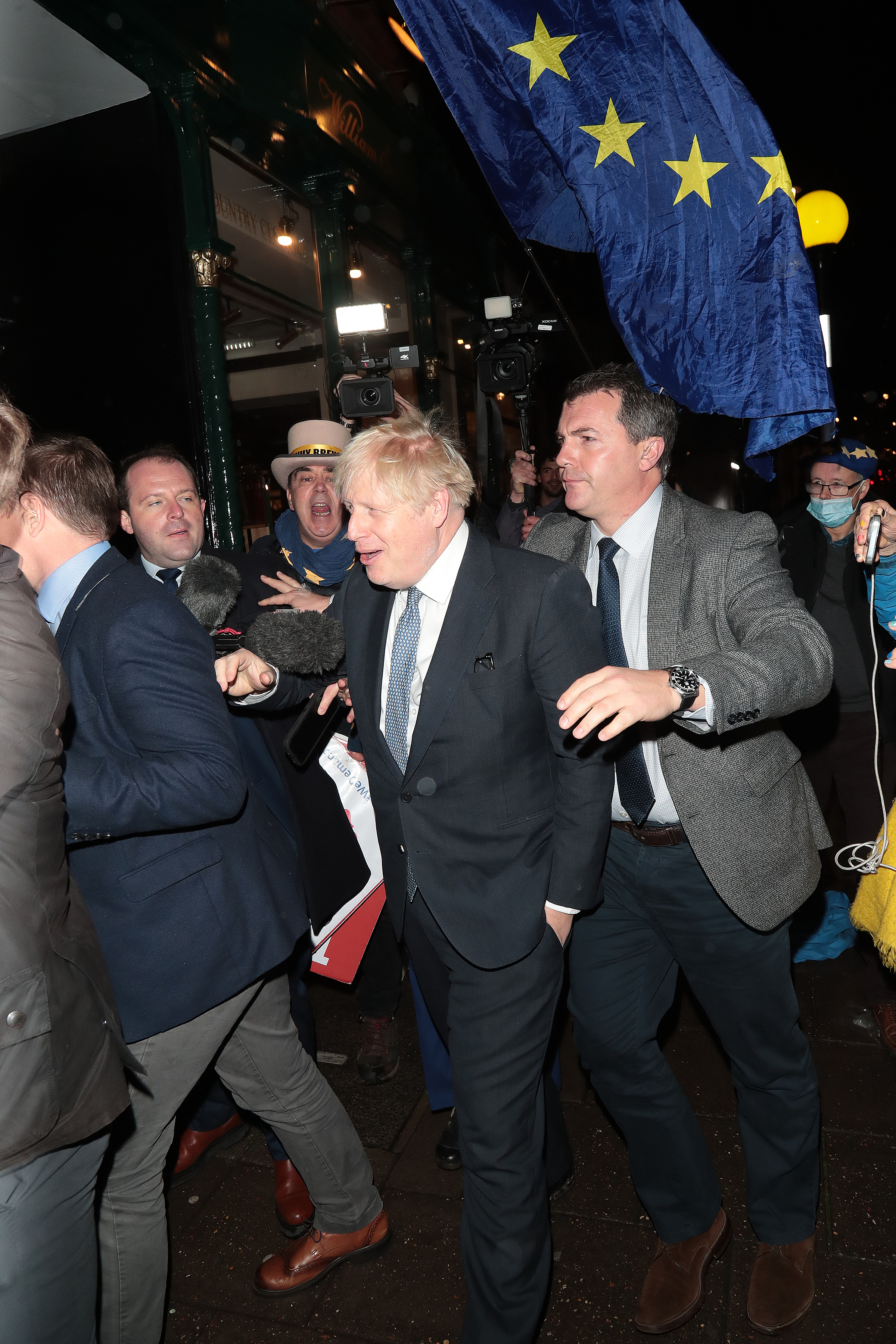 Boris Johnson Attends A Dinner At The Carlton Club