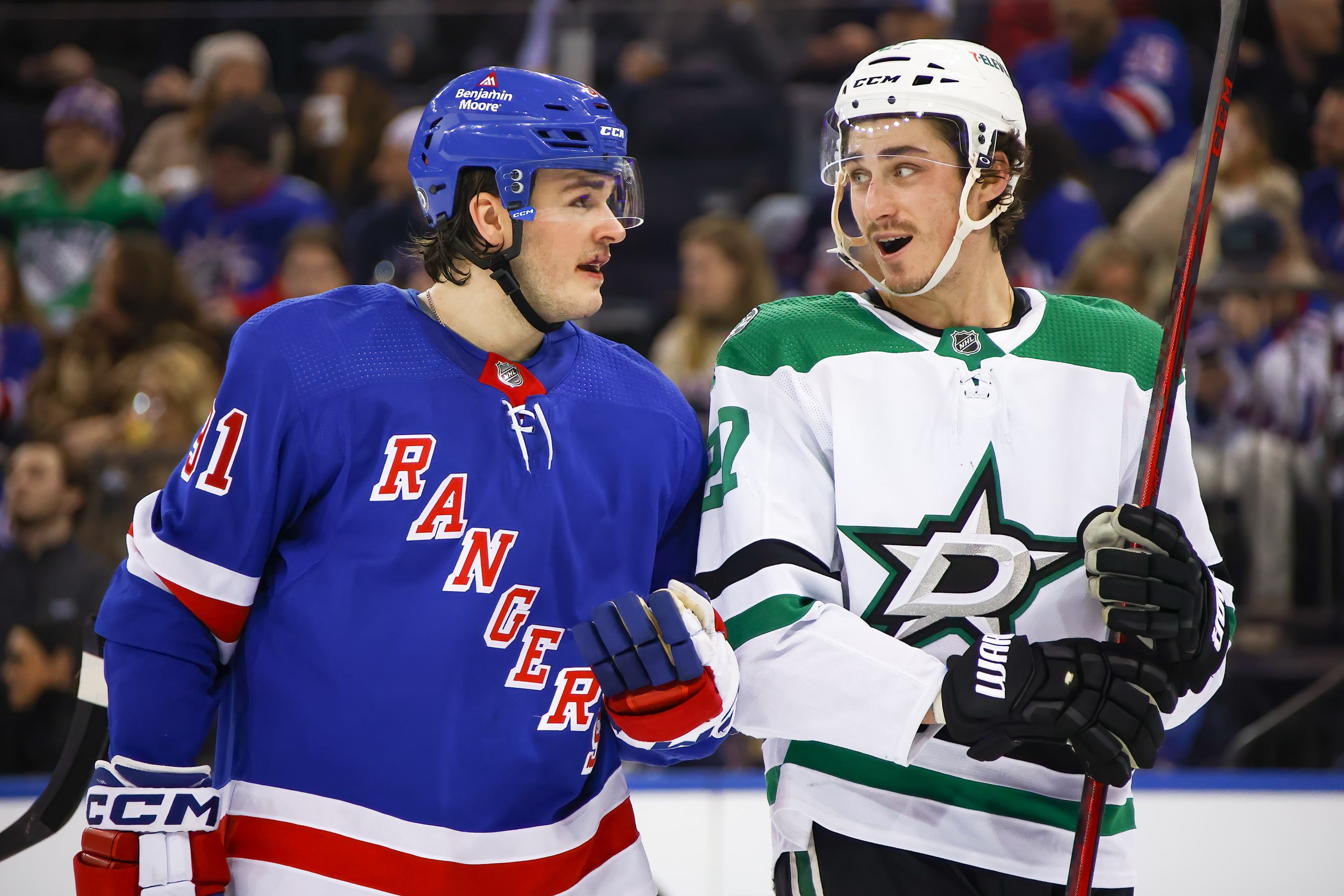 NHL: JAN 12 Stars at Rangers