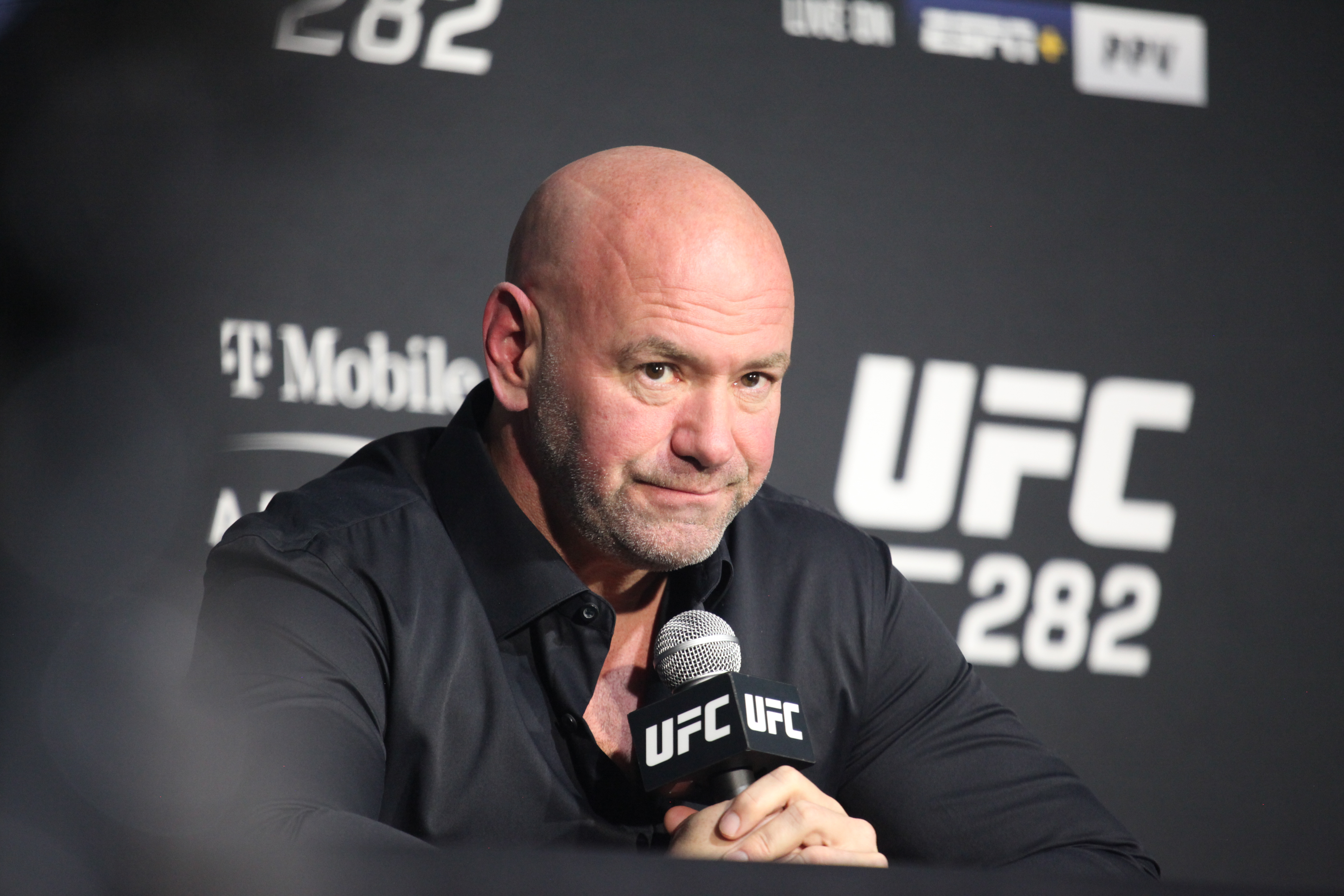 MMA: DEC 10 - UFCUFC president Dana White has not faced repercussions for slapping his wife, Anne, on New Year’s Eve 282