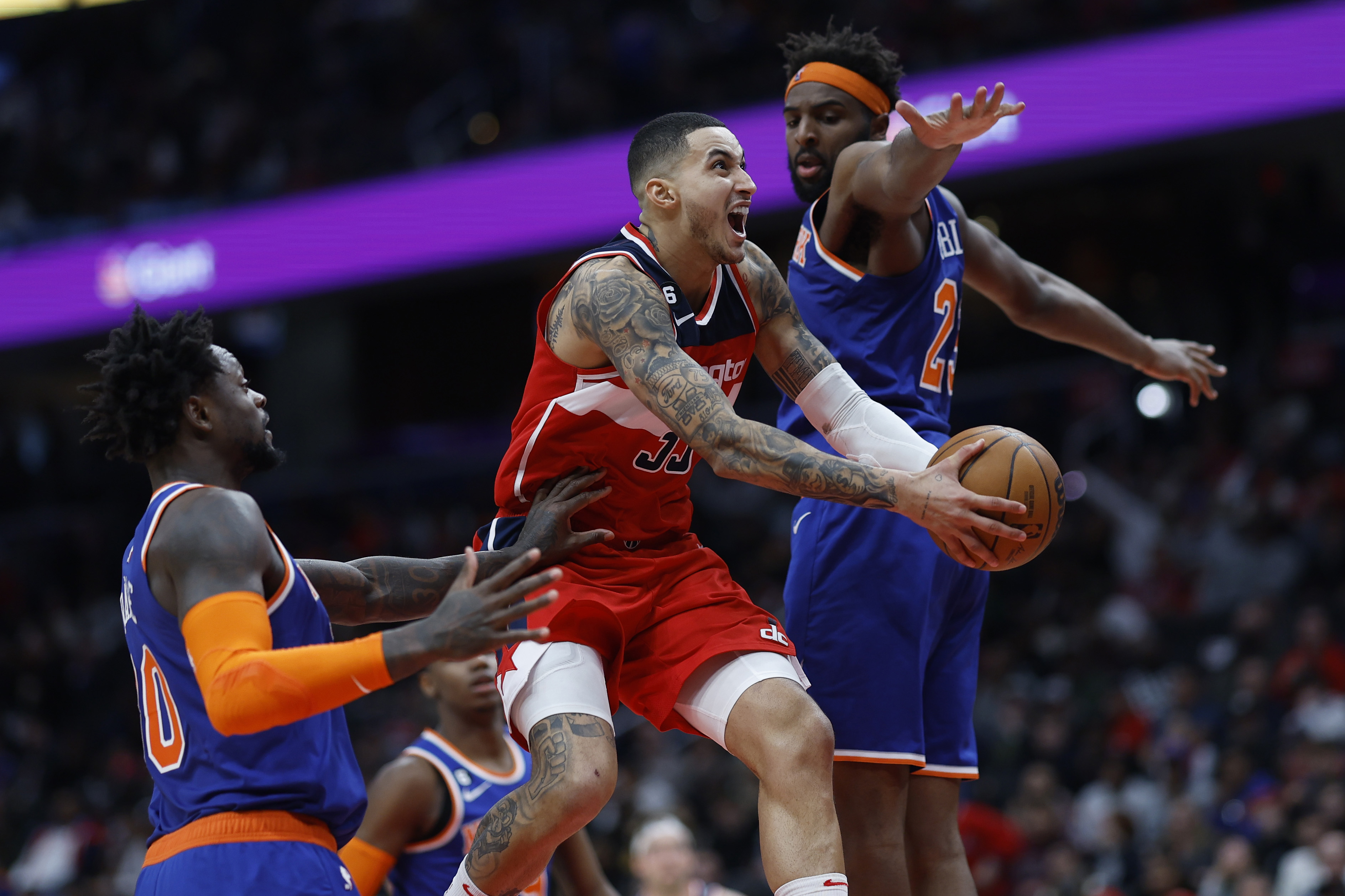 NBA: New York Knicks at Washington Wizards