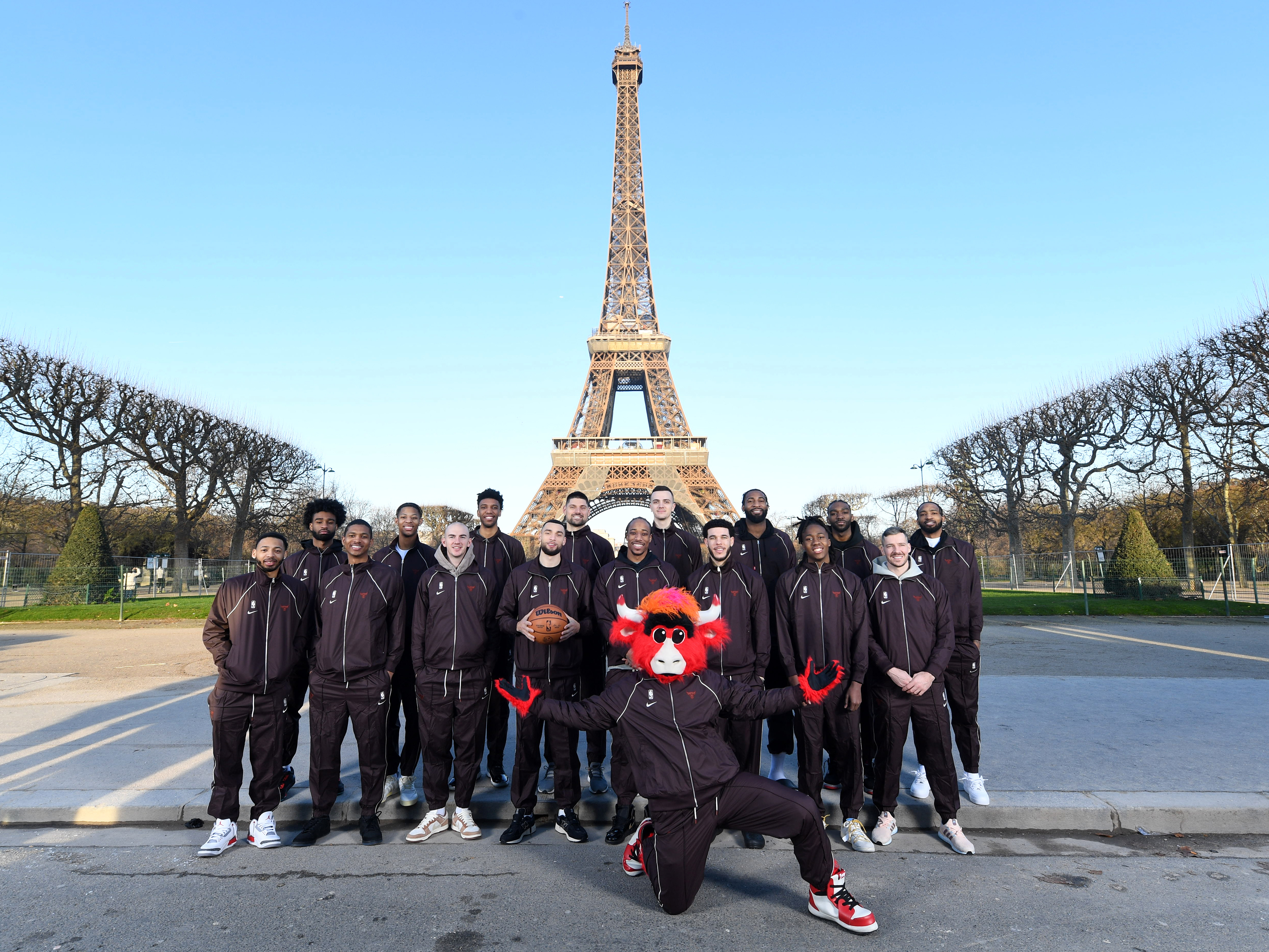 NBA Paris Games 2023 - Chicago Bulls Team Photo