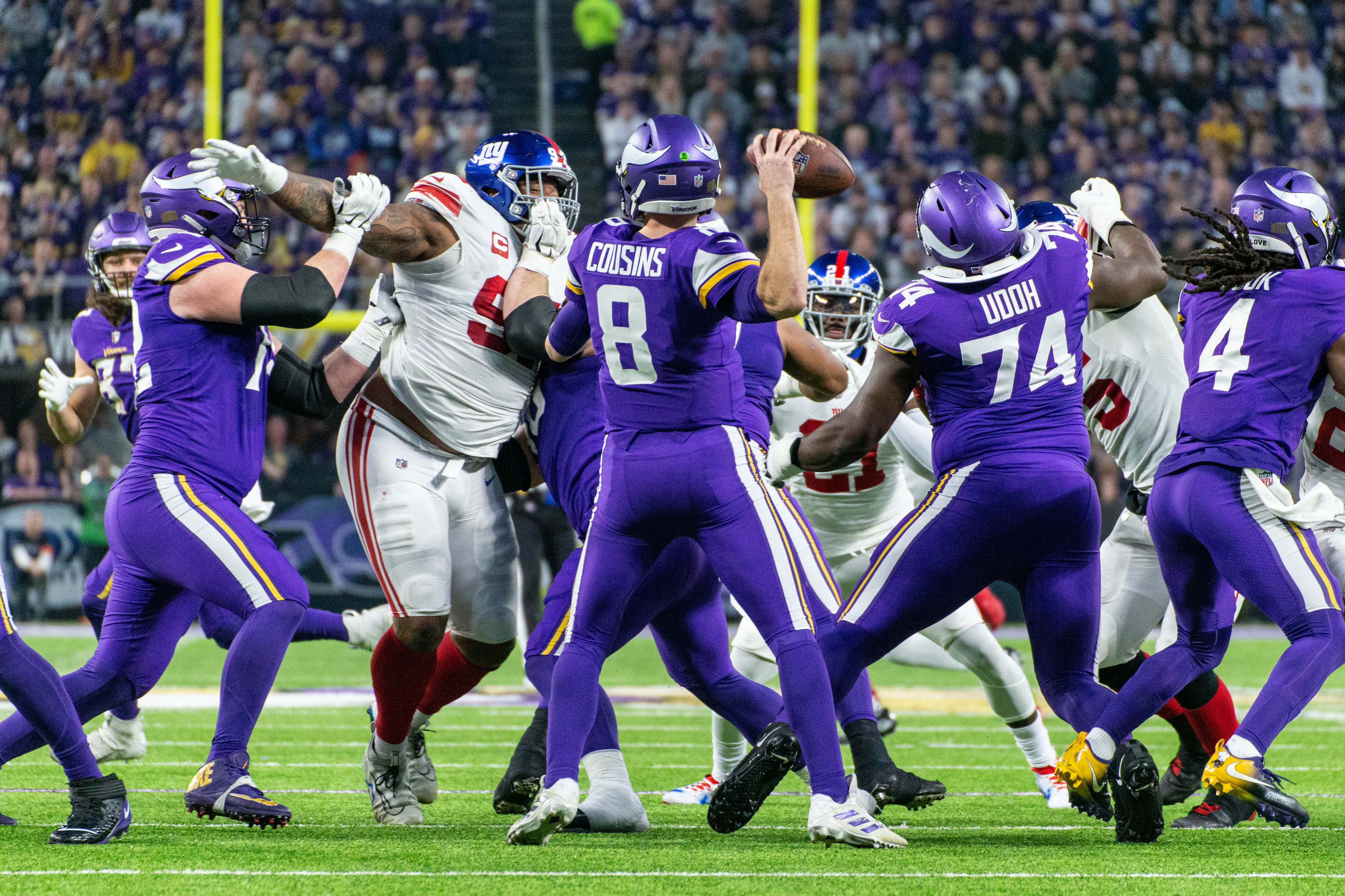 NFL: JAN 15 NFC Wild Card Playoffs - Giants at Vikings