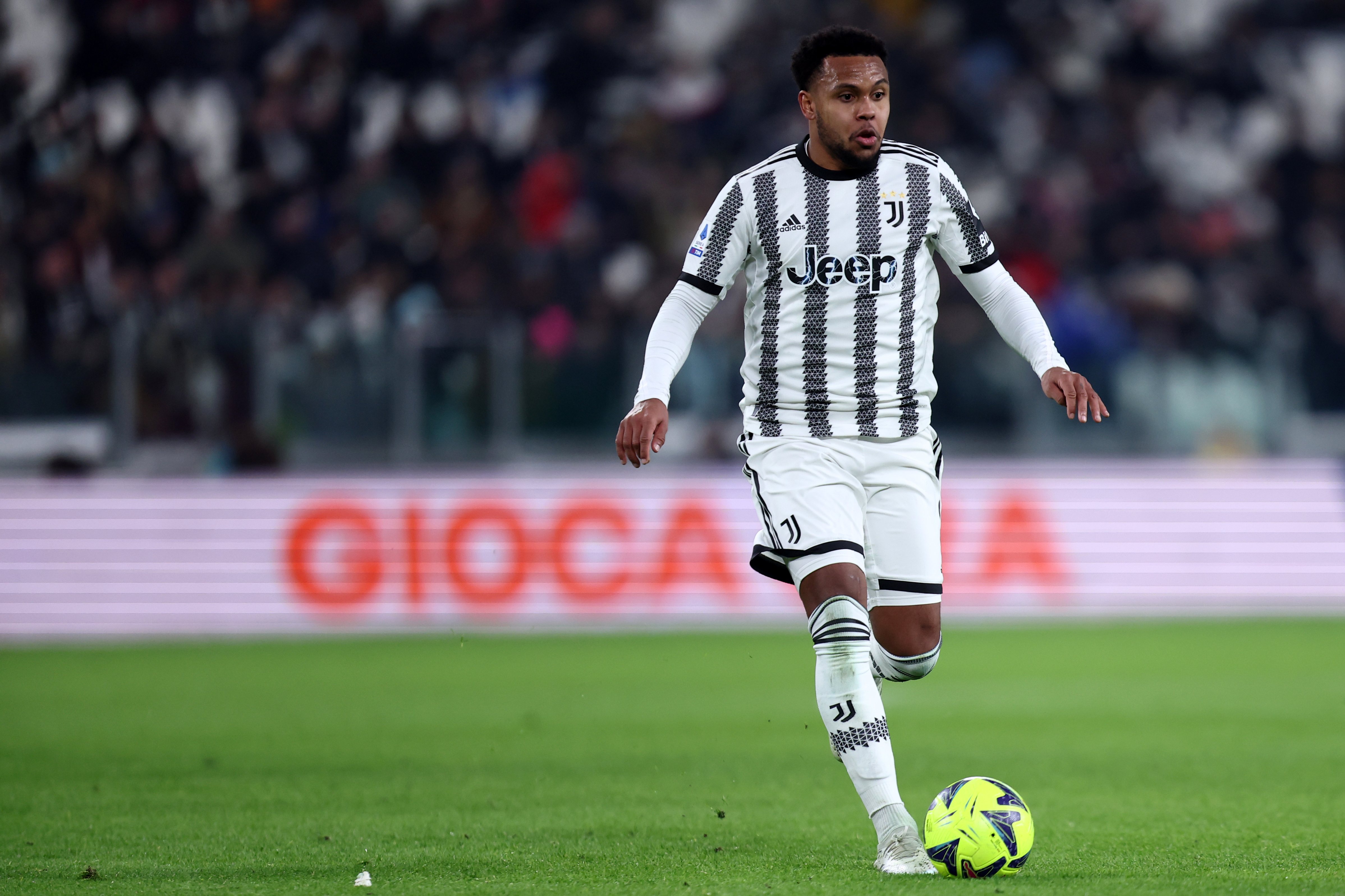 Weston Mckennie of Juventus Fc in action during the Serie A...