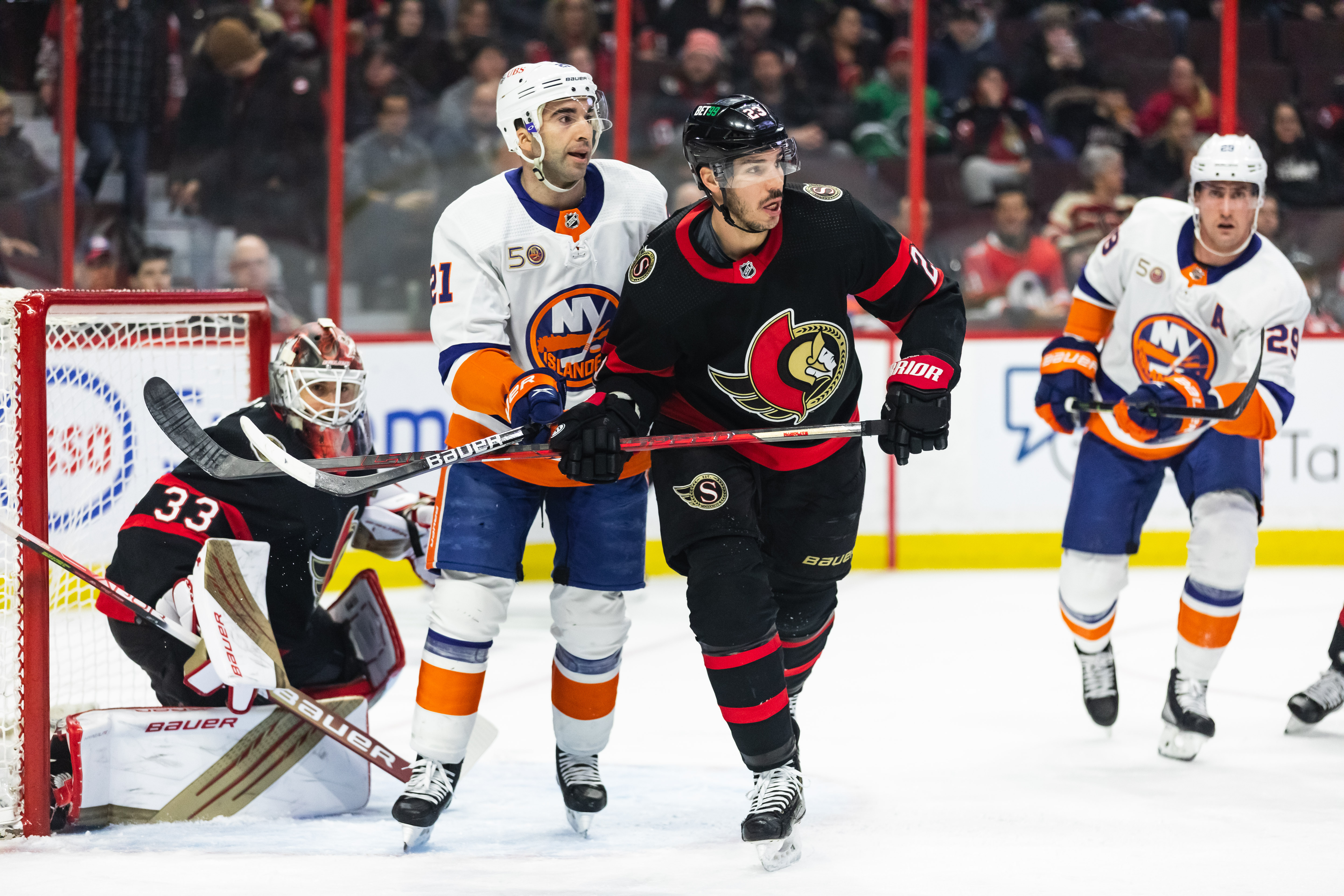 NHL: JAN 25 Islanders at Senators