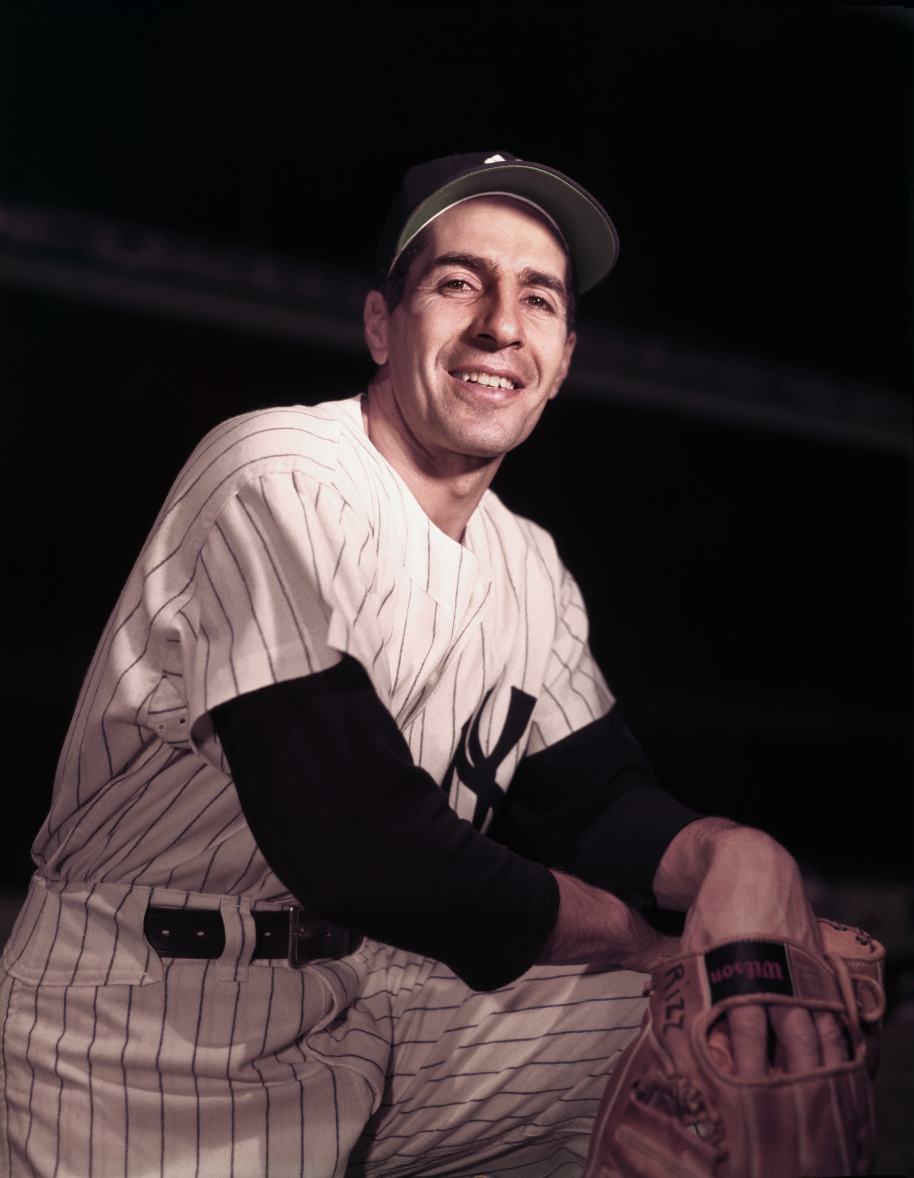 New York Yankees’ Phil Rizzuto Posing
