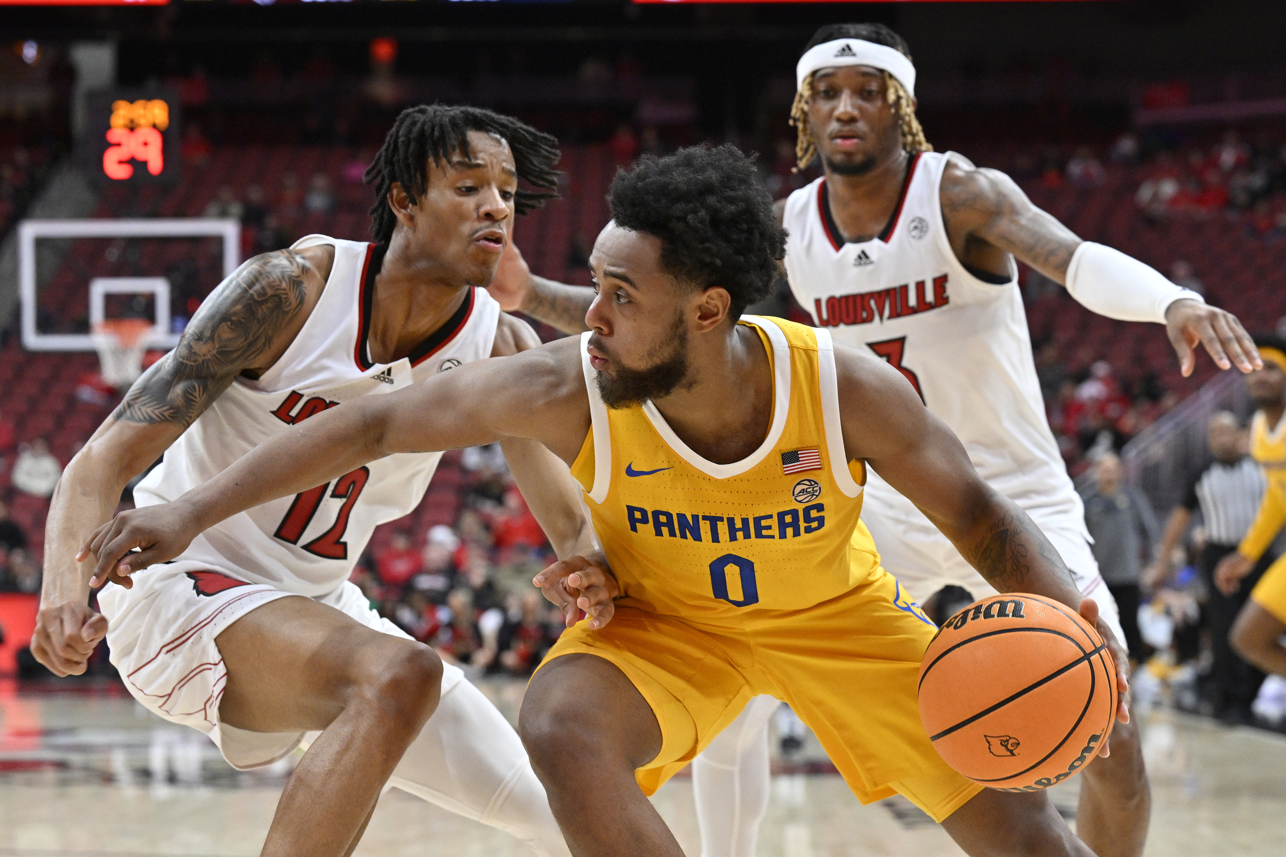 NCAA Basketball: Pittsburgh at Louisville